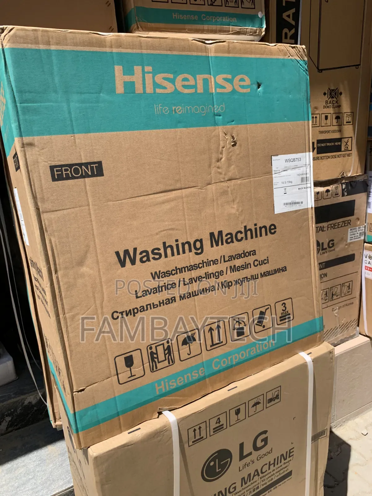 Hisense 7.5kg Washing Machine – Efficient Washing Made Simple