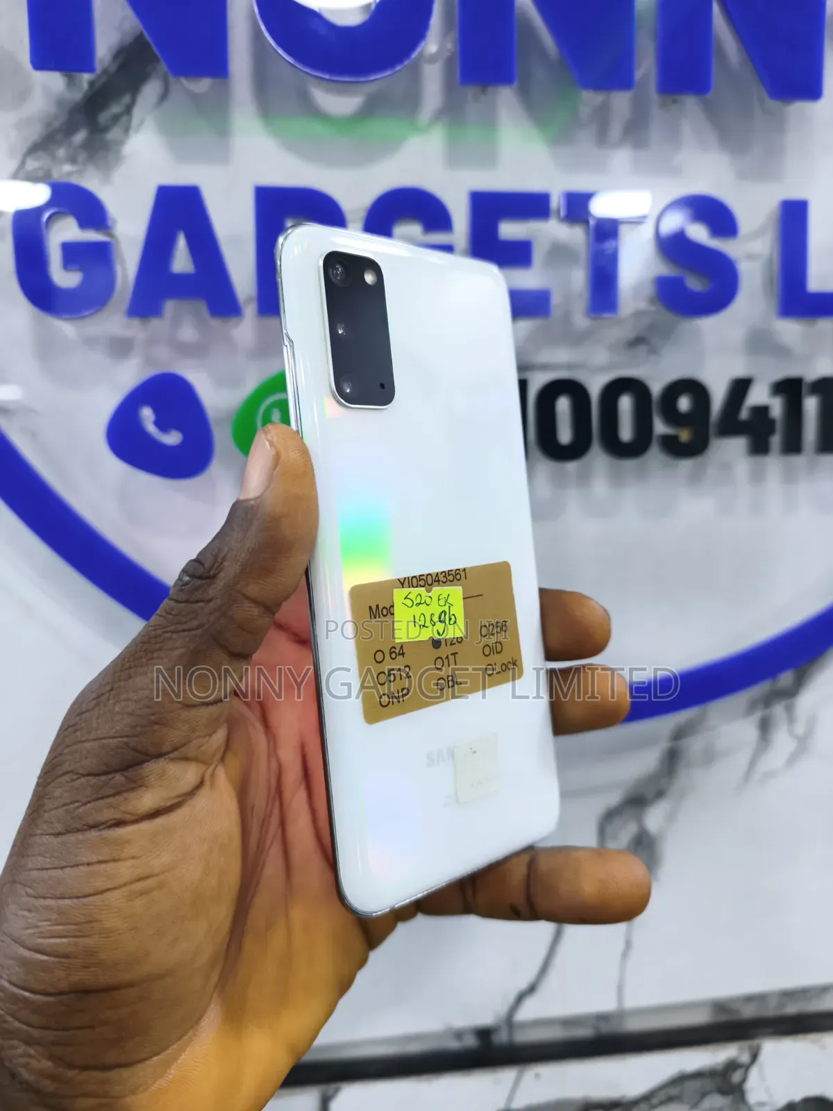 Samsung Galaxy S20 128 GB White