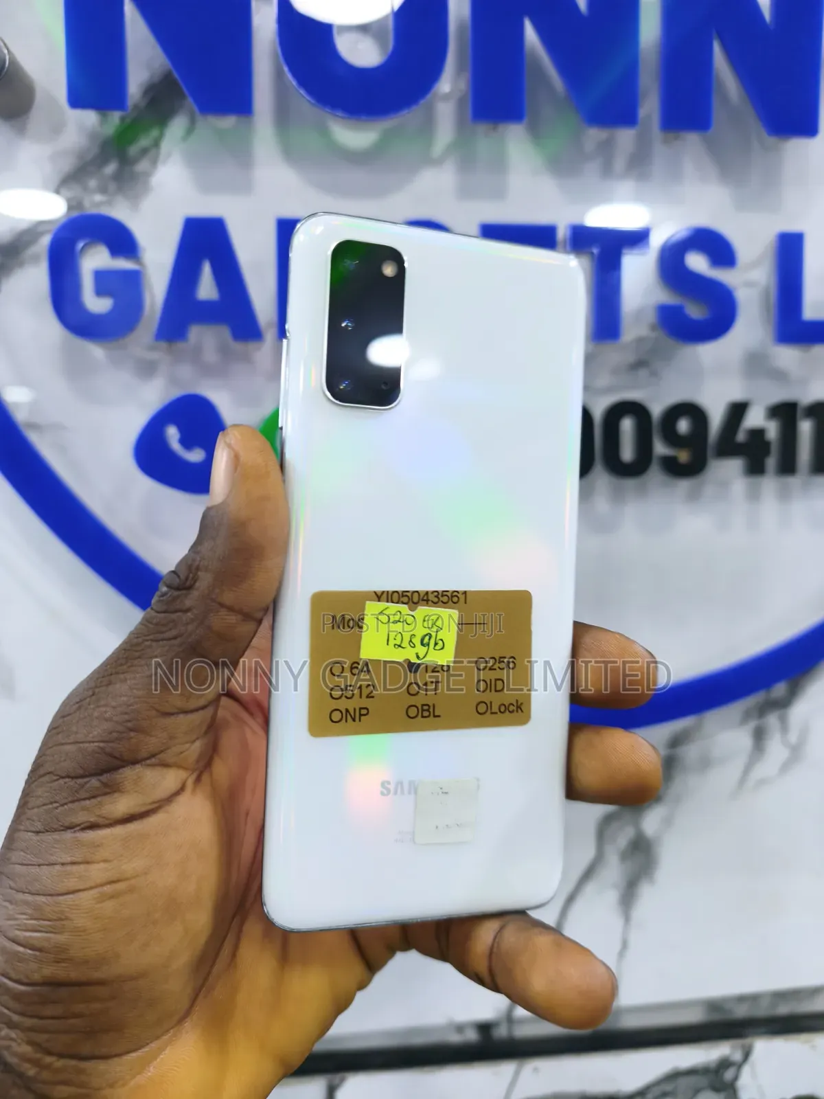 Samsung Galaxy S20 128 GB White