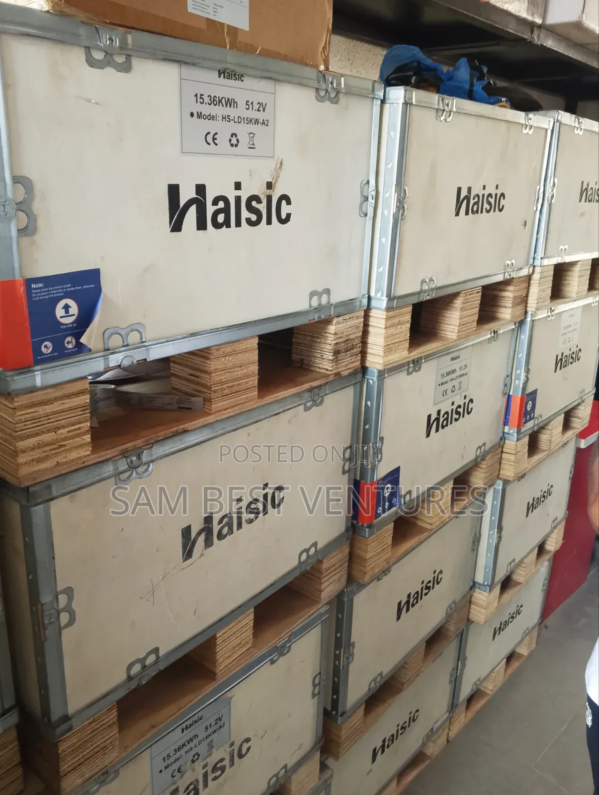 15kwh 48v Haisic Lithium Batteries