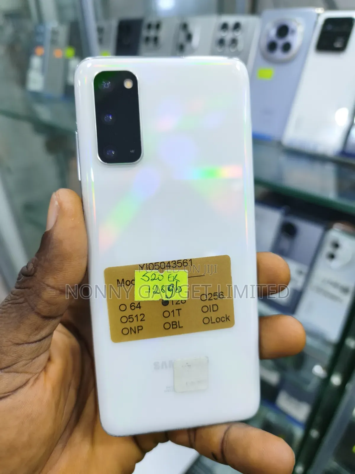Samsung Galaxy S20 128 GB White