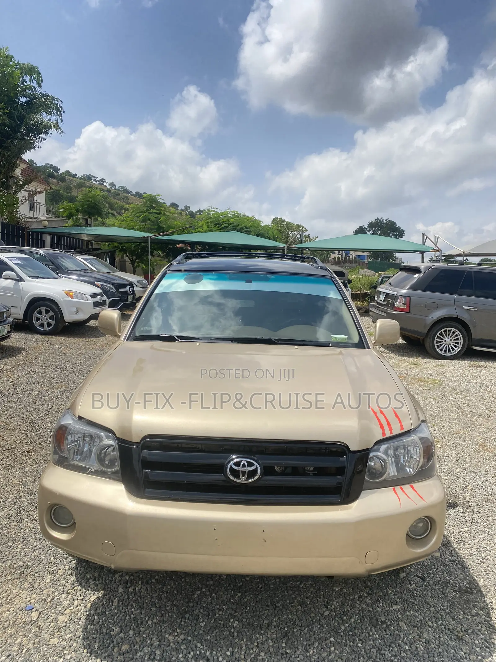 Toyota Highlander 2007 Gold