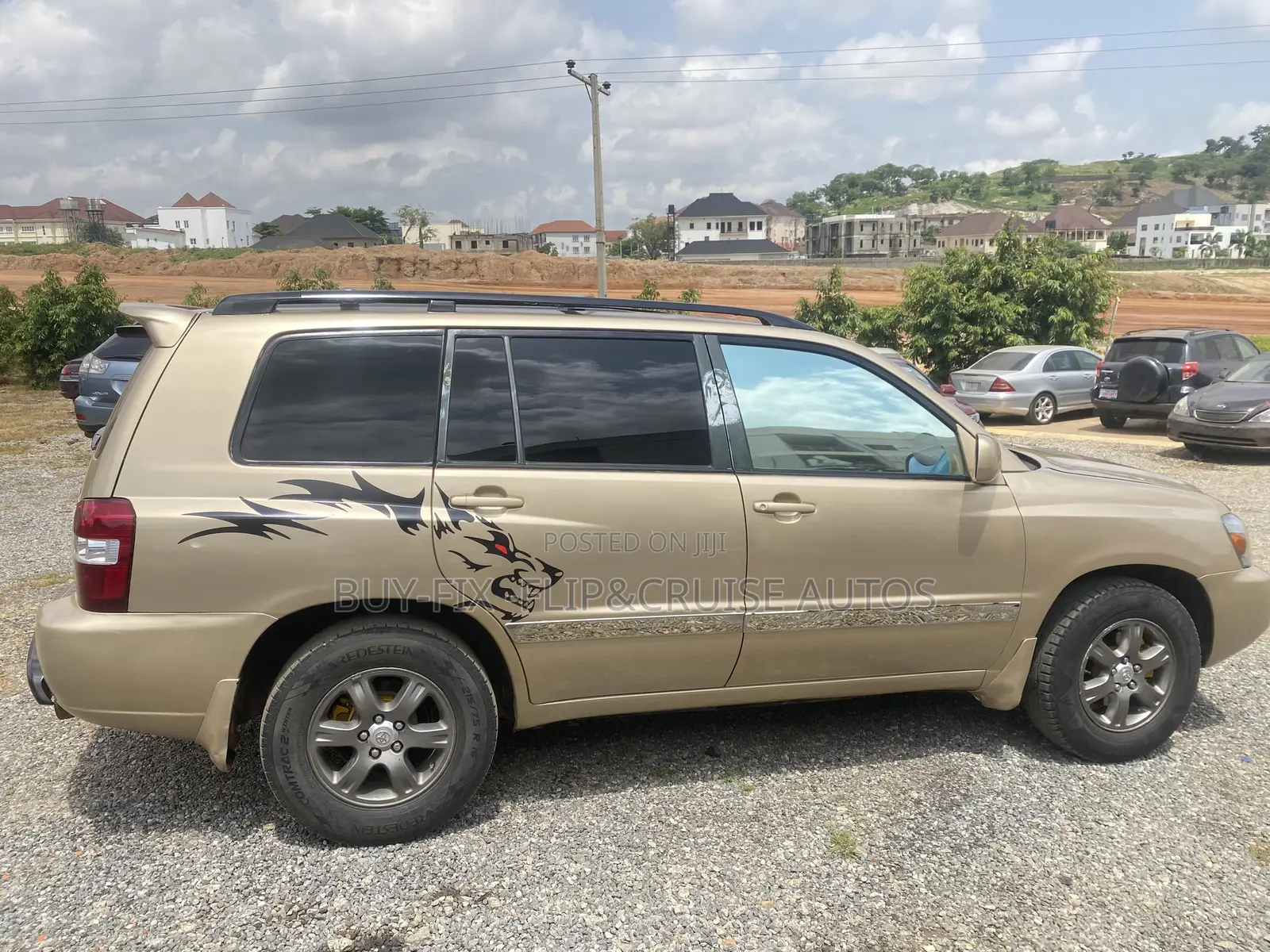 Toyota Highlander 2007 Gold
