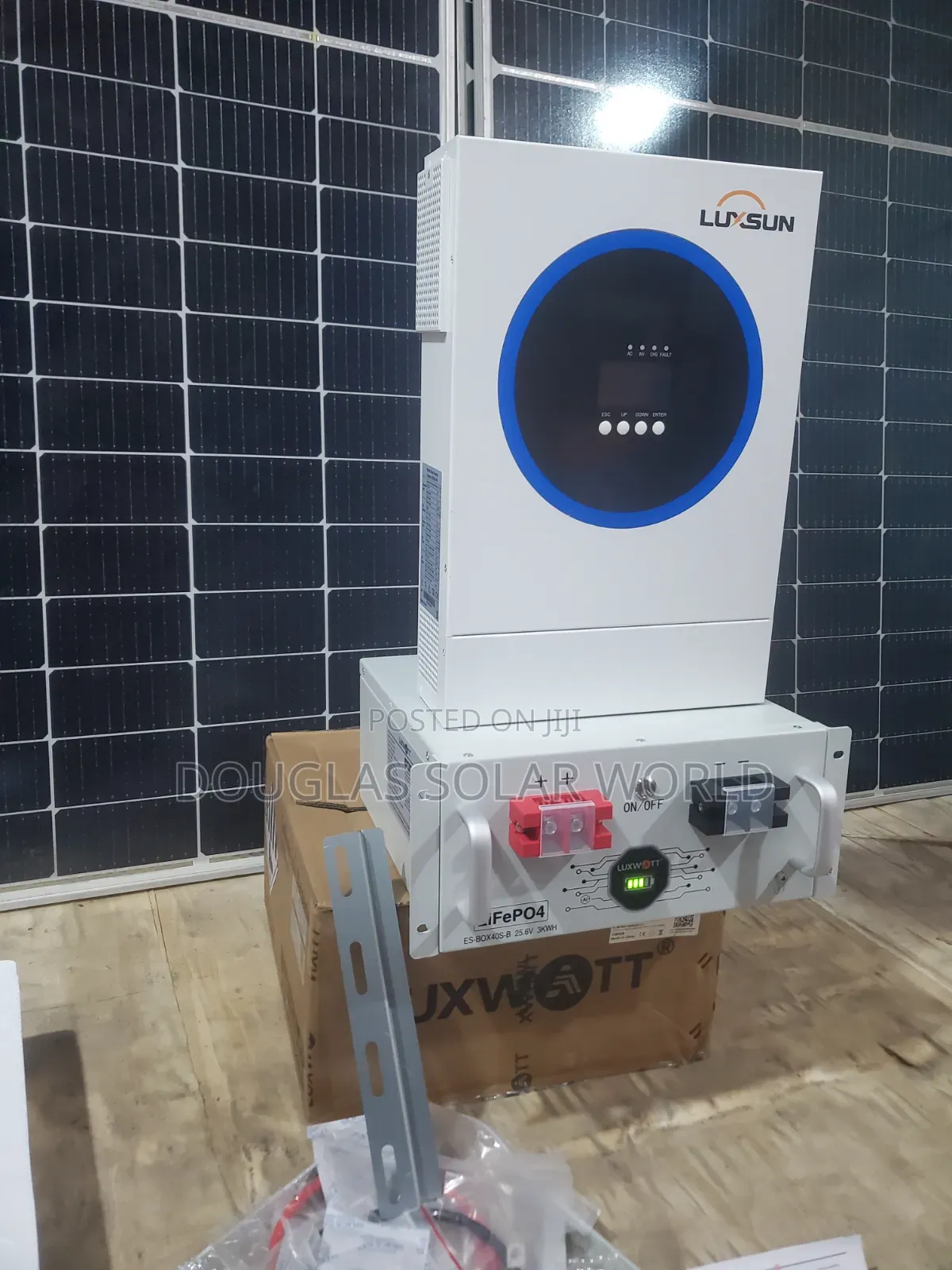 Lux 4.2kva Inverter/3kwh Lithium Battery Complete Inverter Setup