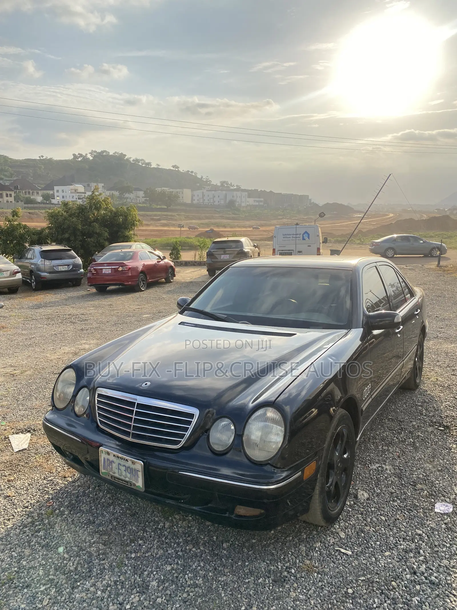 Mercedes-Benz E320 2002 Burgundy