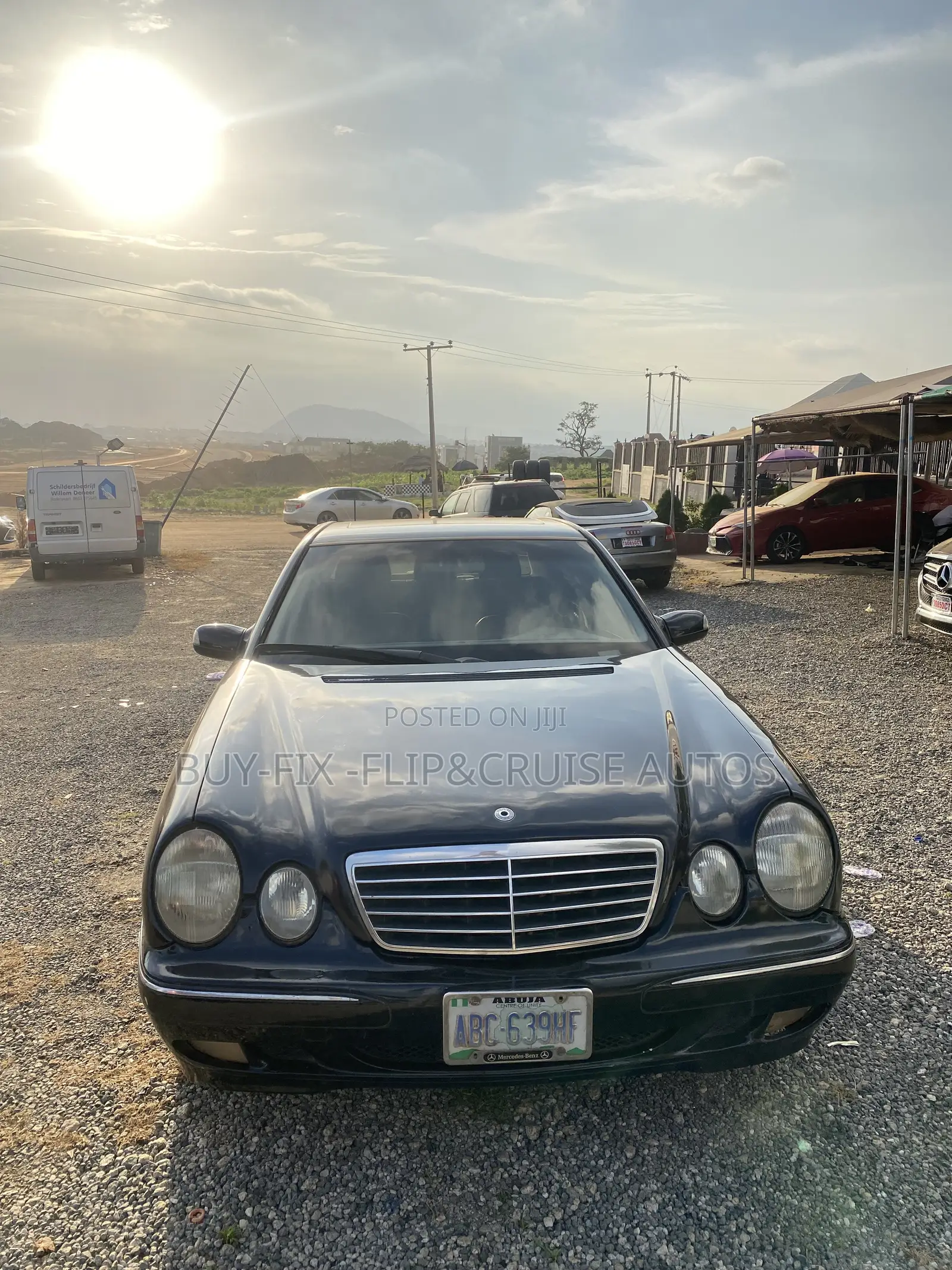 Mercedes-Benz E320 2002 Burgundy