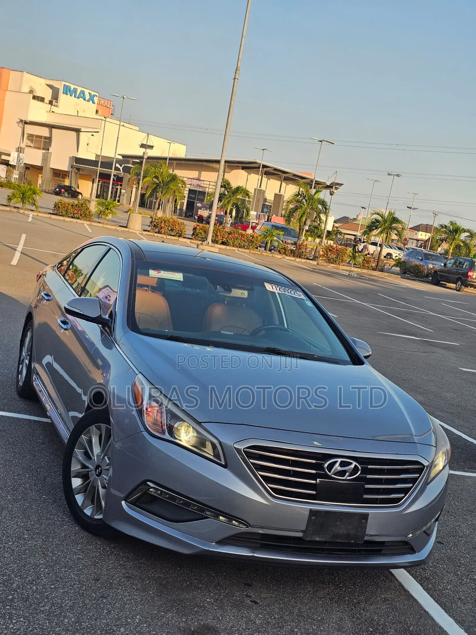 Hyundai Sonata Limited 2.0T 4dr Sedan (2.0L 4cyl Turbo 6A) 2015 Blue