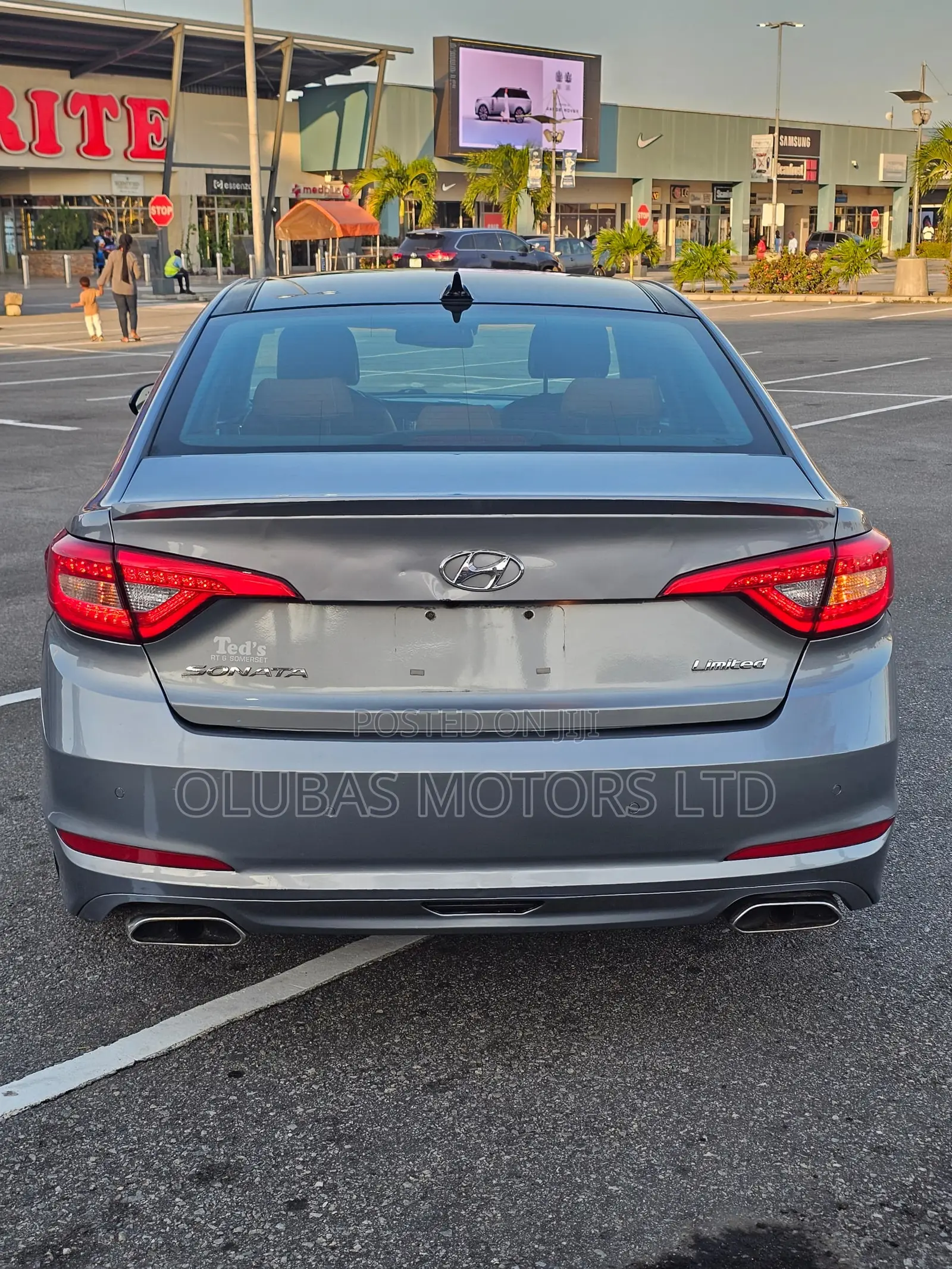 Hyundai Sonata Limited 2.0T 4dr Sedan (2.0L 4cyl Turbo 6A) 2015 Blue