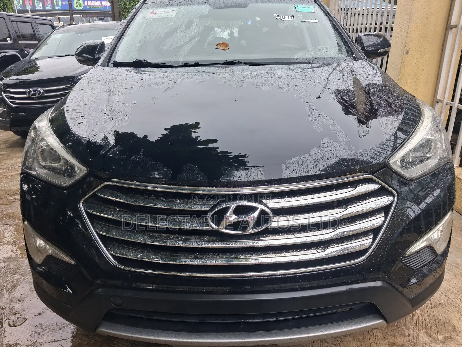 Hyundai Santa Fe Limited 4dr SUV AWD (3.3L 6cyl 6A) 2015 Black