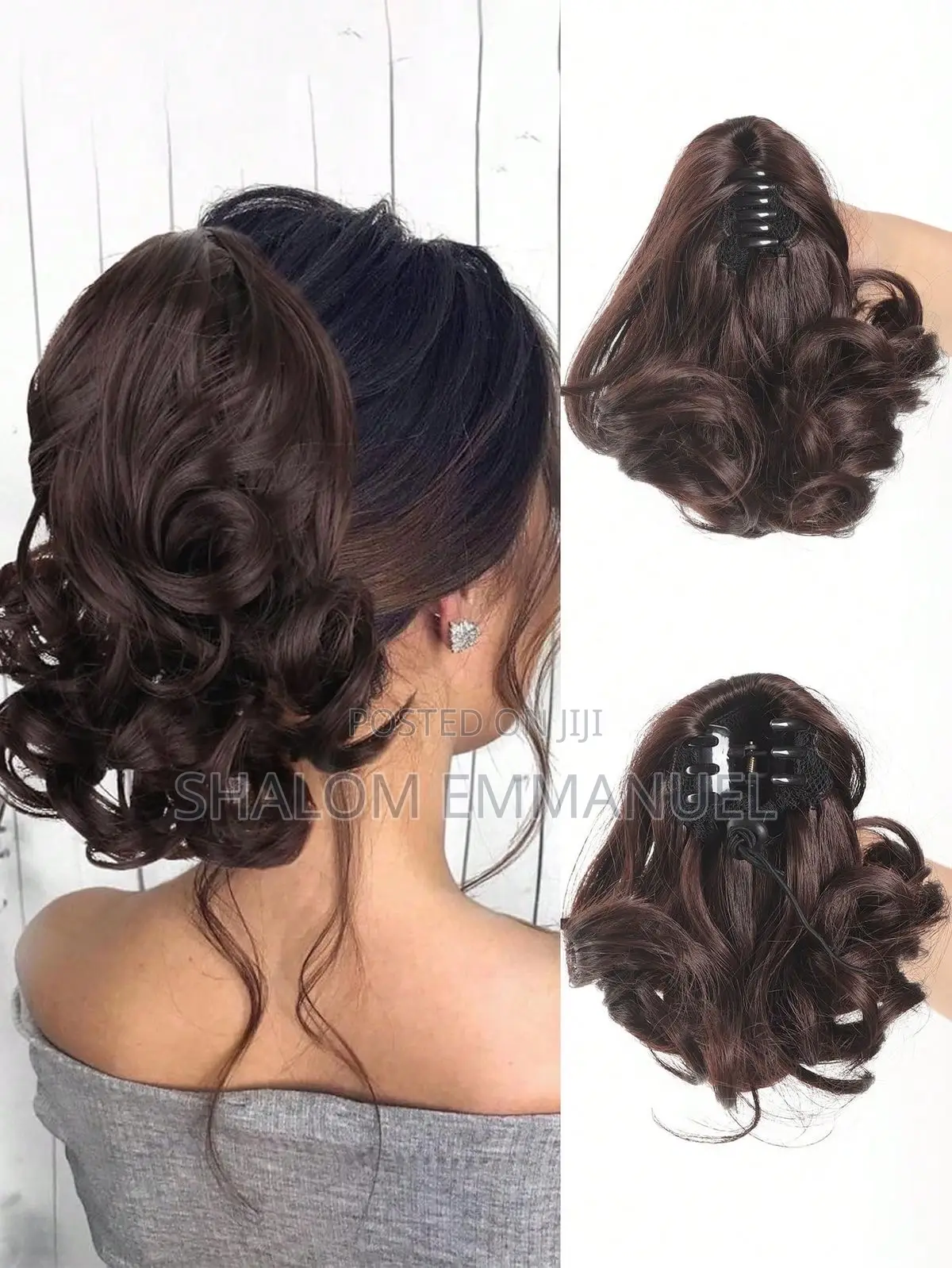 Luxury Ponytail Claw Clip Extension