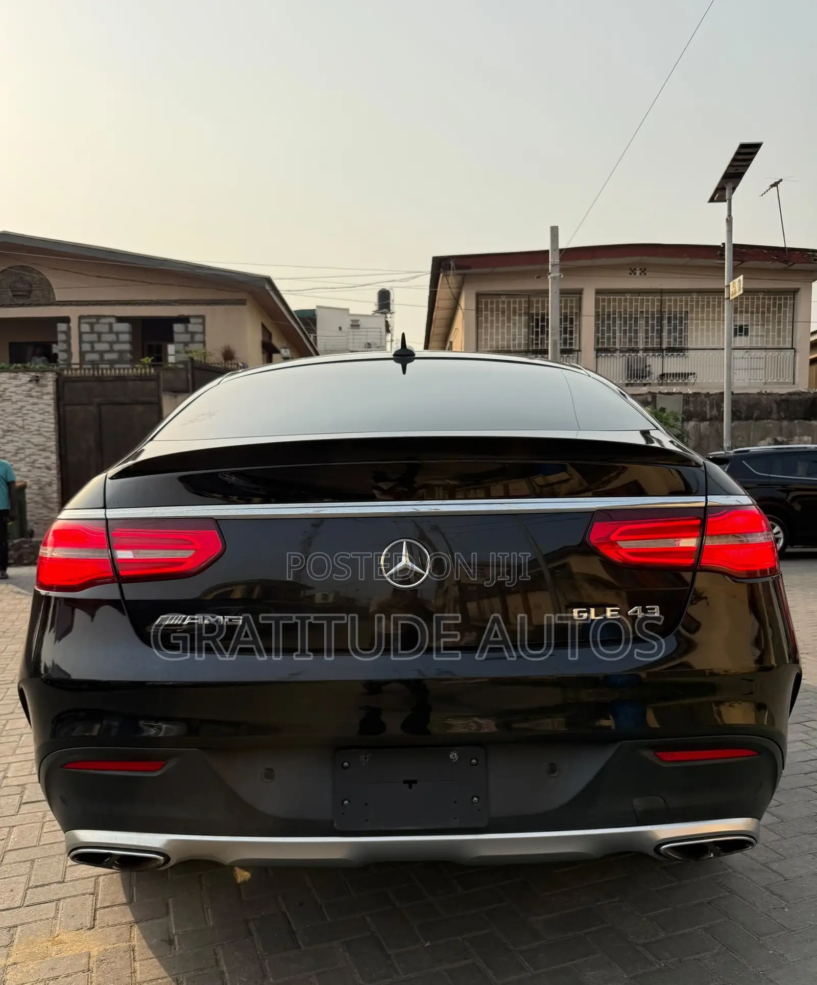Mercedes-Benz GLE-Class AMG GLE 43 4MATIC 2017 Black