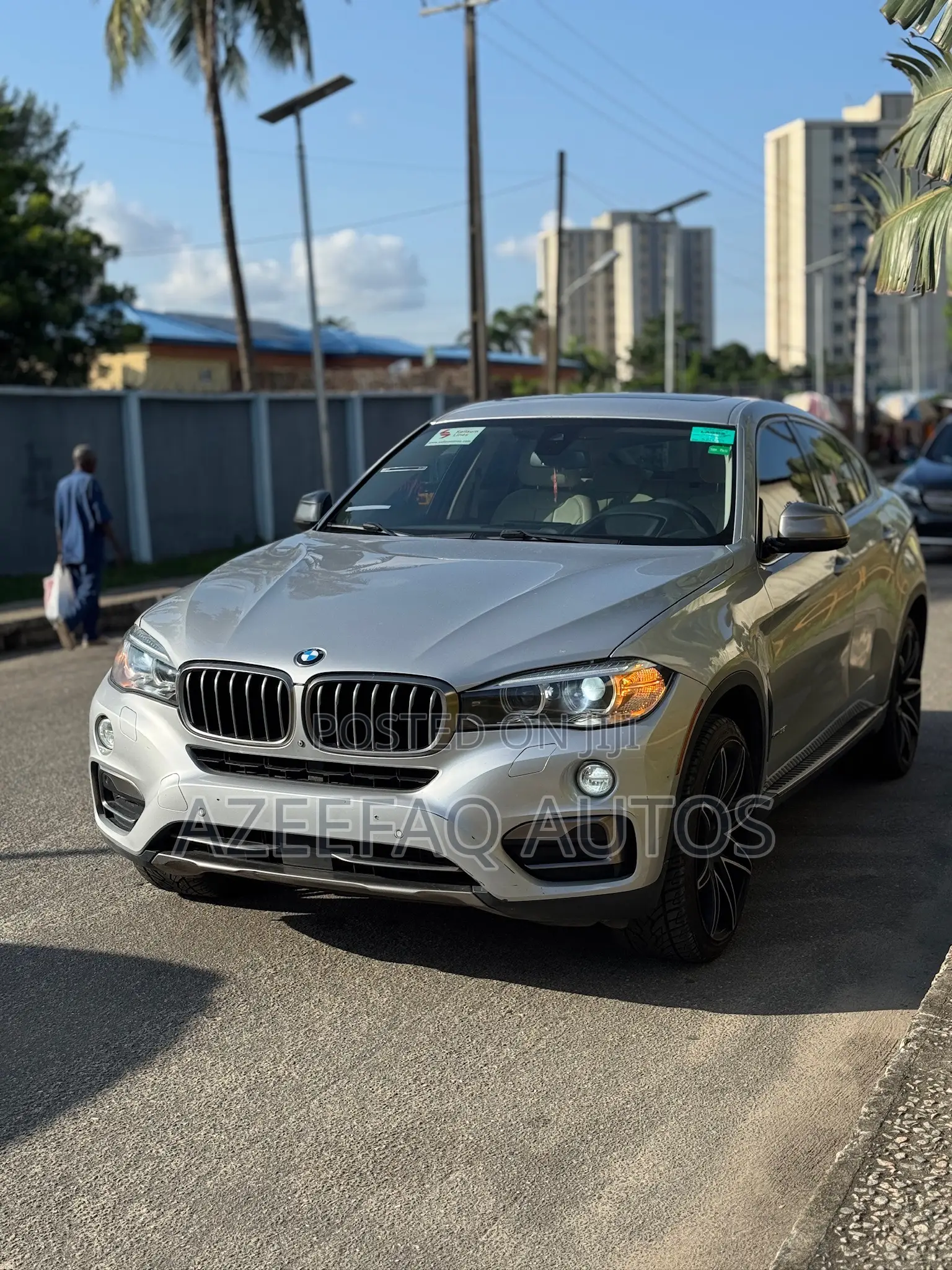BMW X6 xDrive35i Coupe 4x4 (3.0L 6cyl 8A) 2016 Silver