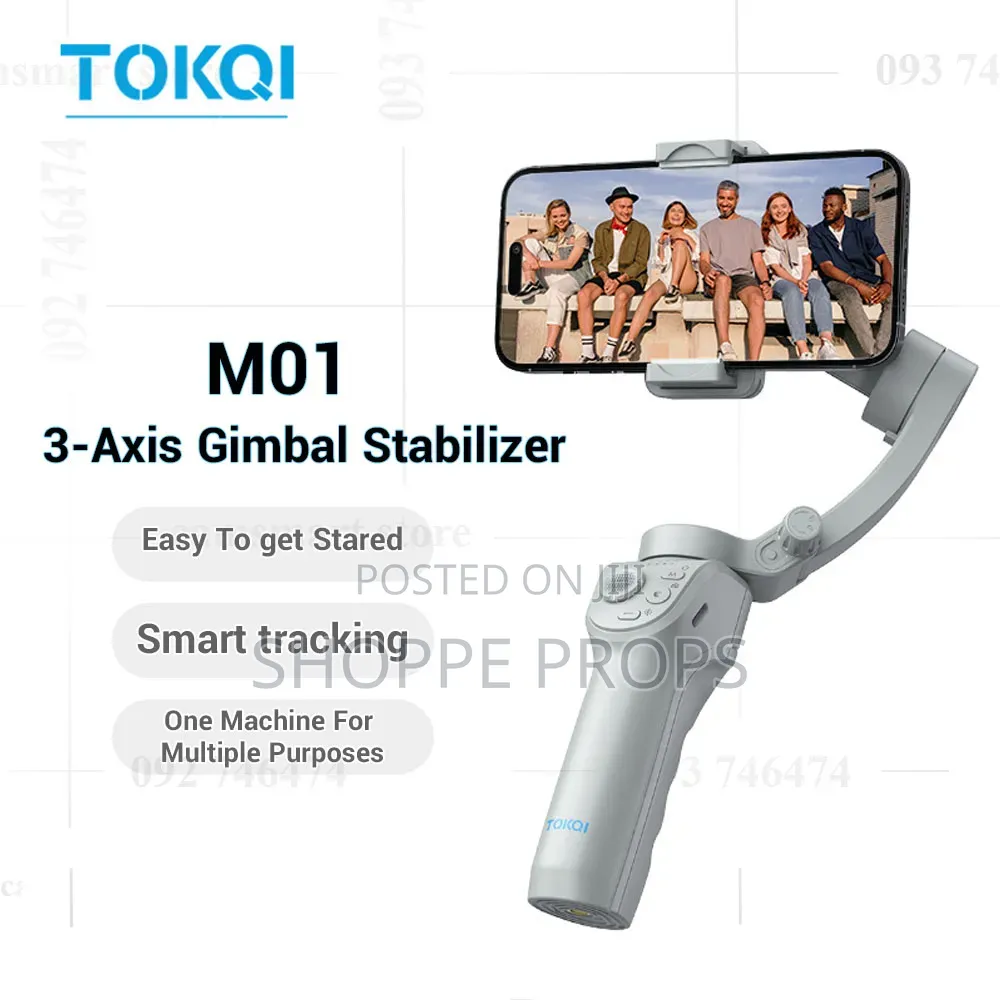 Tokqi M01 3-Axis Handheld Gimbal Mobile Stabilizer