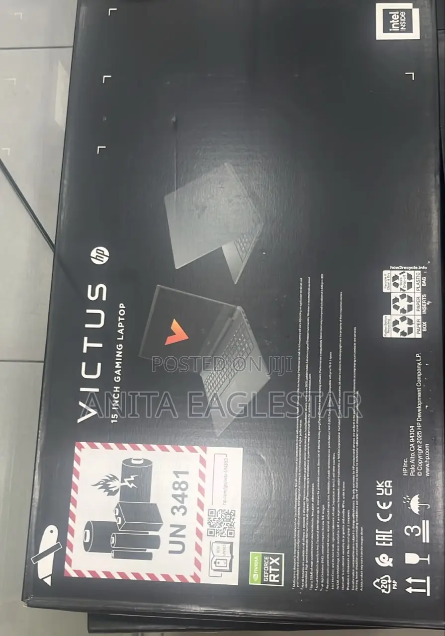 New Laptop HP Victus 15 16GB Intel Core i5 SSD 512GB