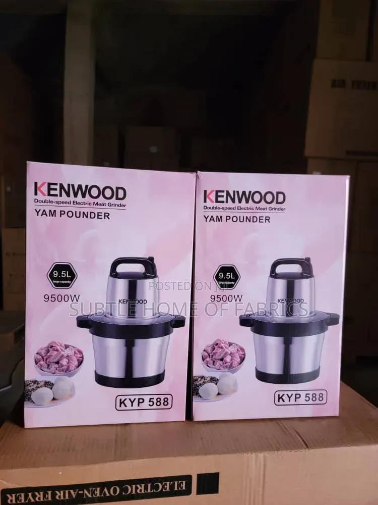Kenwood Yam Pounder With Double Speed - 9l