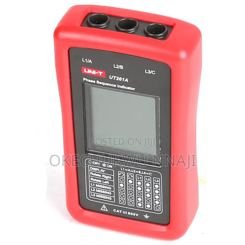 3-Phase Rotation Meter + Ac Phase Sequence Indicator 40v-690v