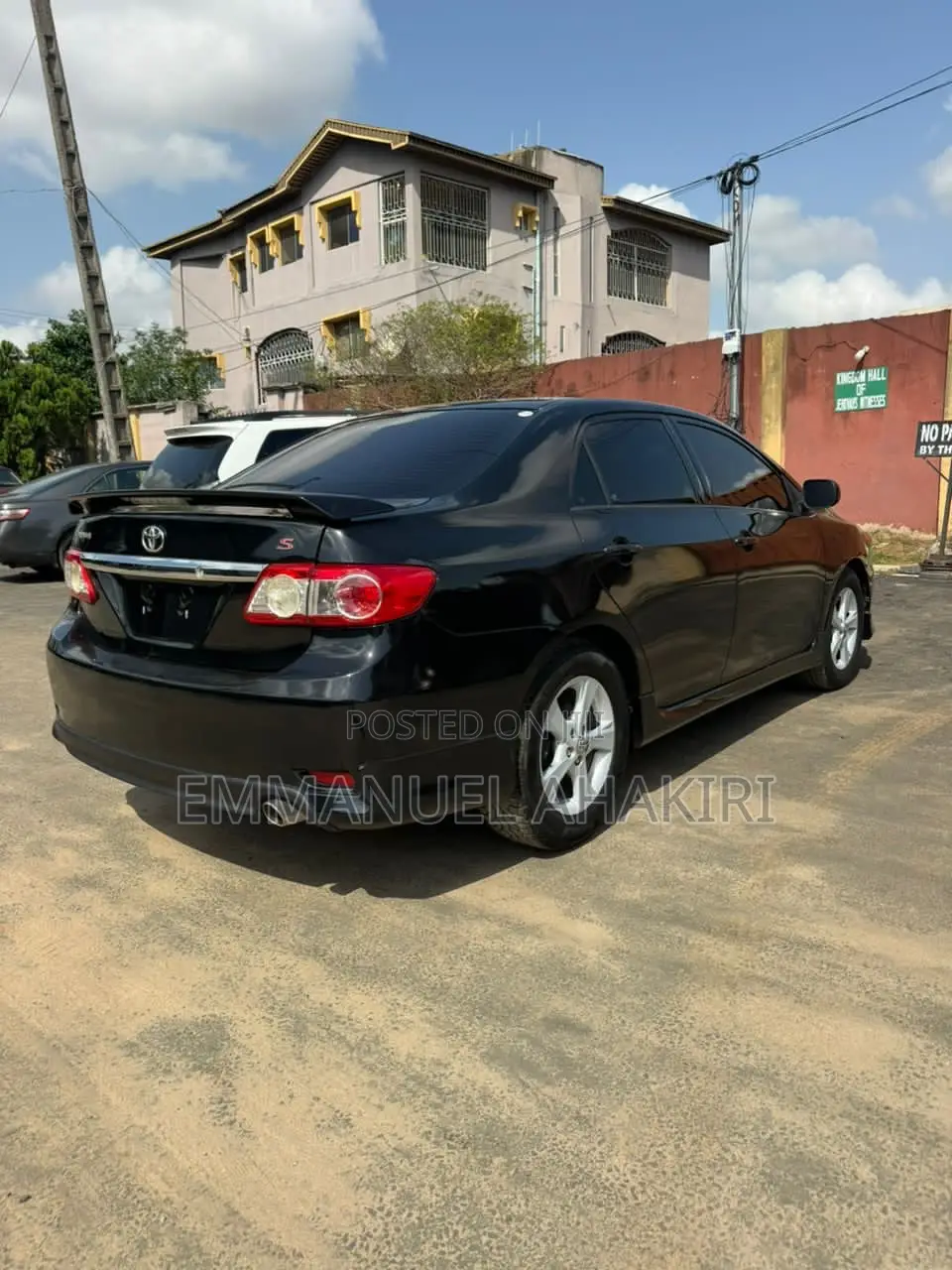 Toyota Corolla 2012 Black