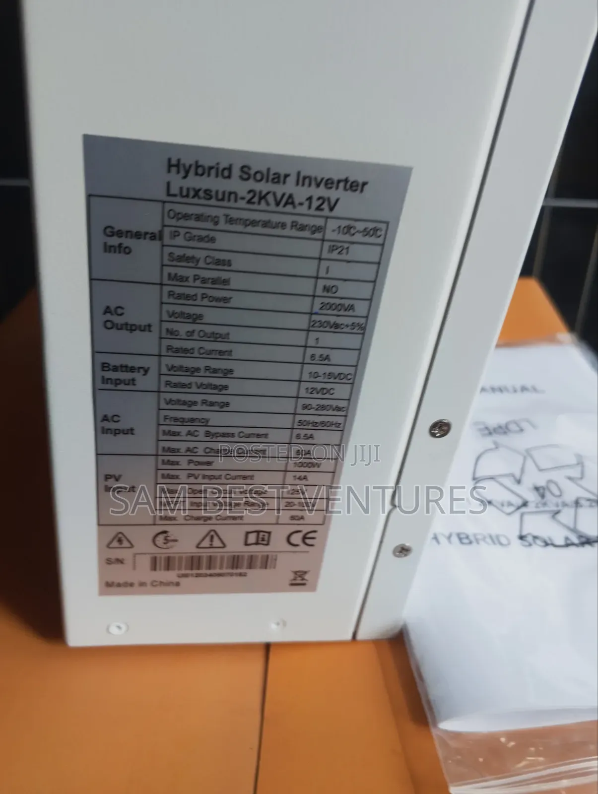 12kva 12v Luxsun Hybrid Inverter
