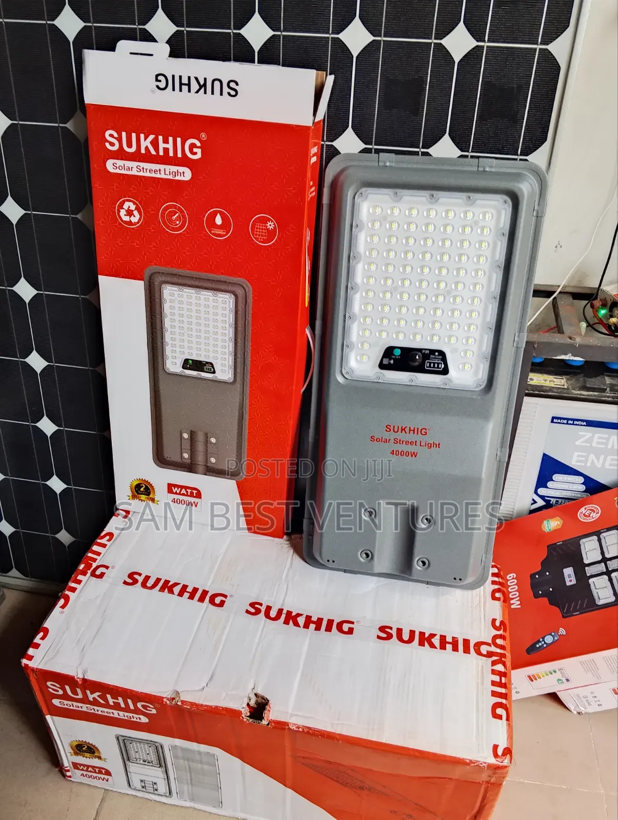 4000w Sukhig Solar Street Lights