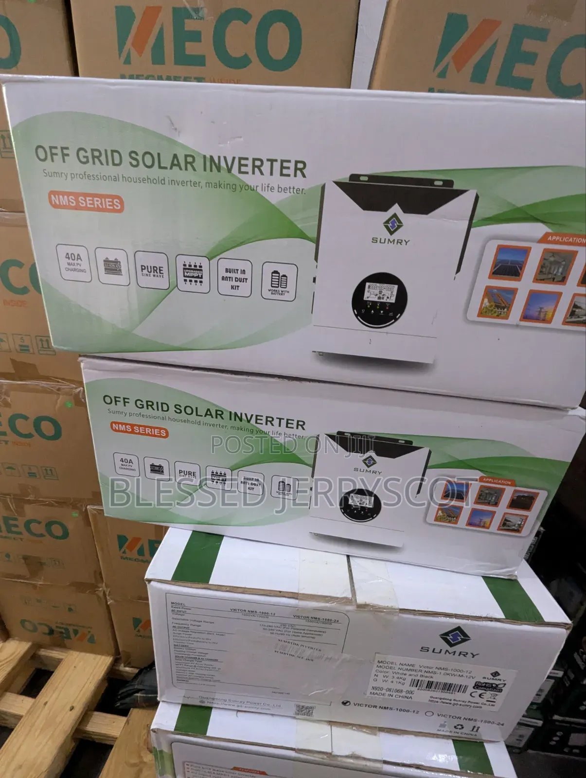 Sumry 1kva 12v Hybrid Solar Inverters Available in Stock.