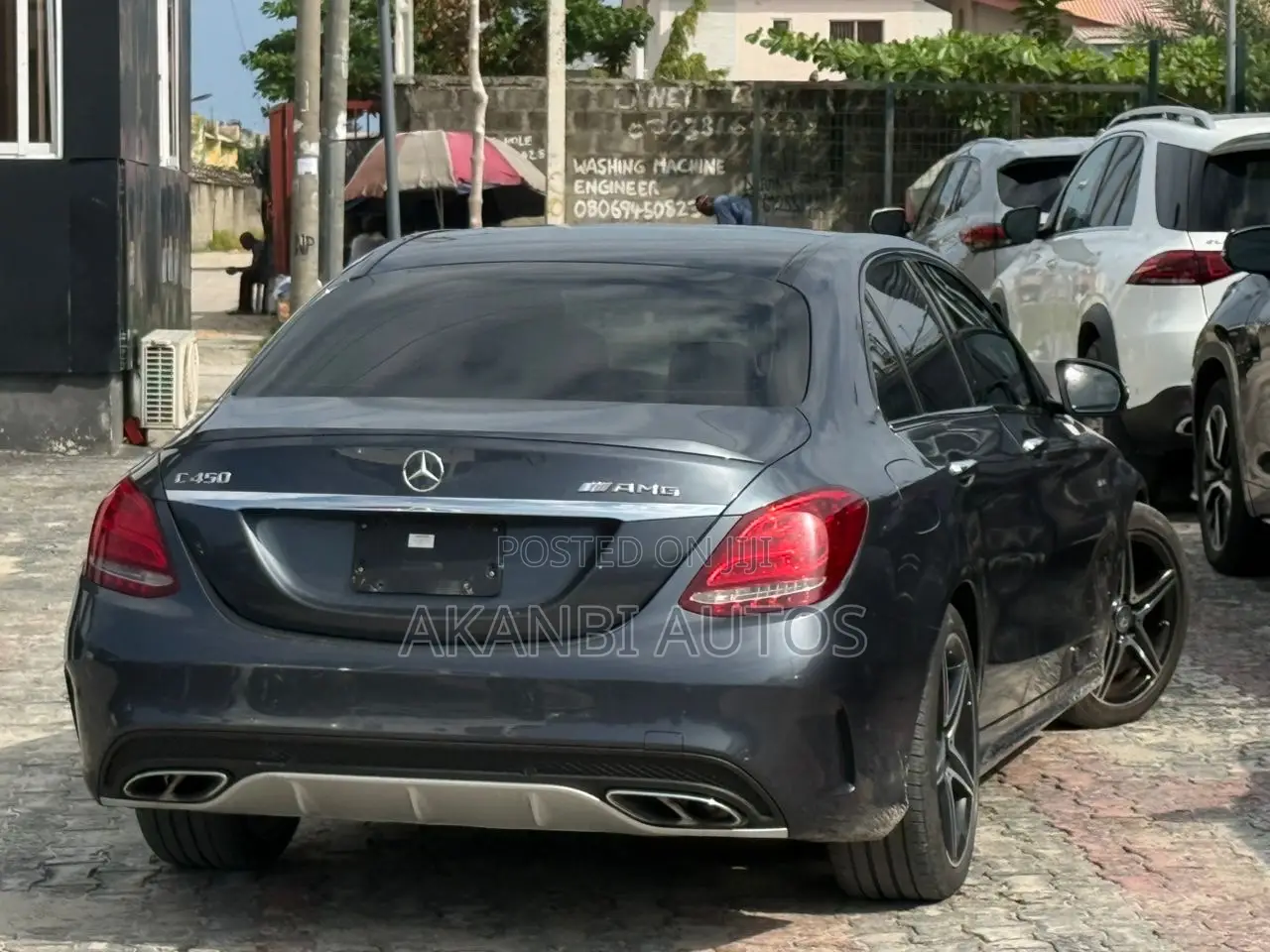 Mercedes-Benz C450 2016 Gray