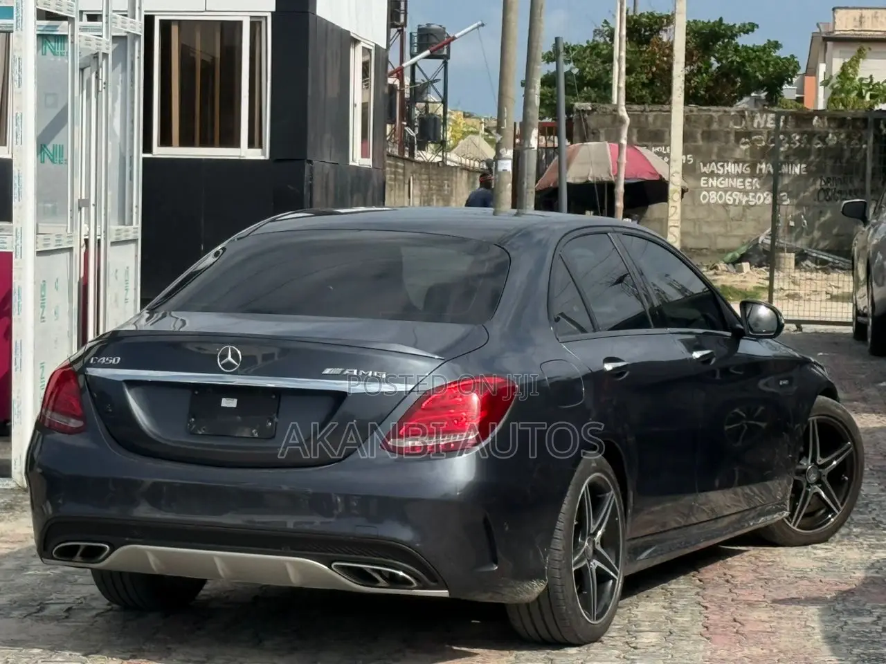 Mercedes-Benz C450 2016 Gray