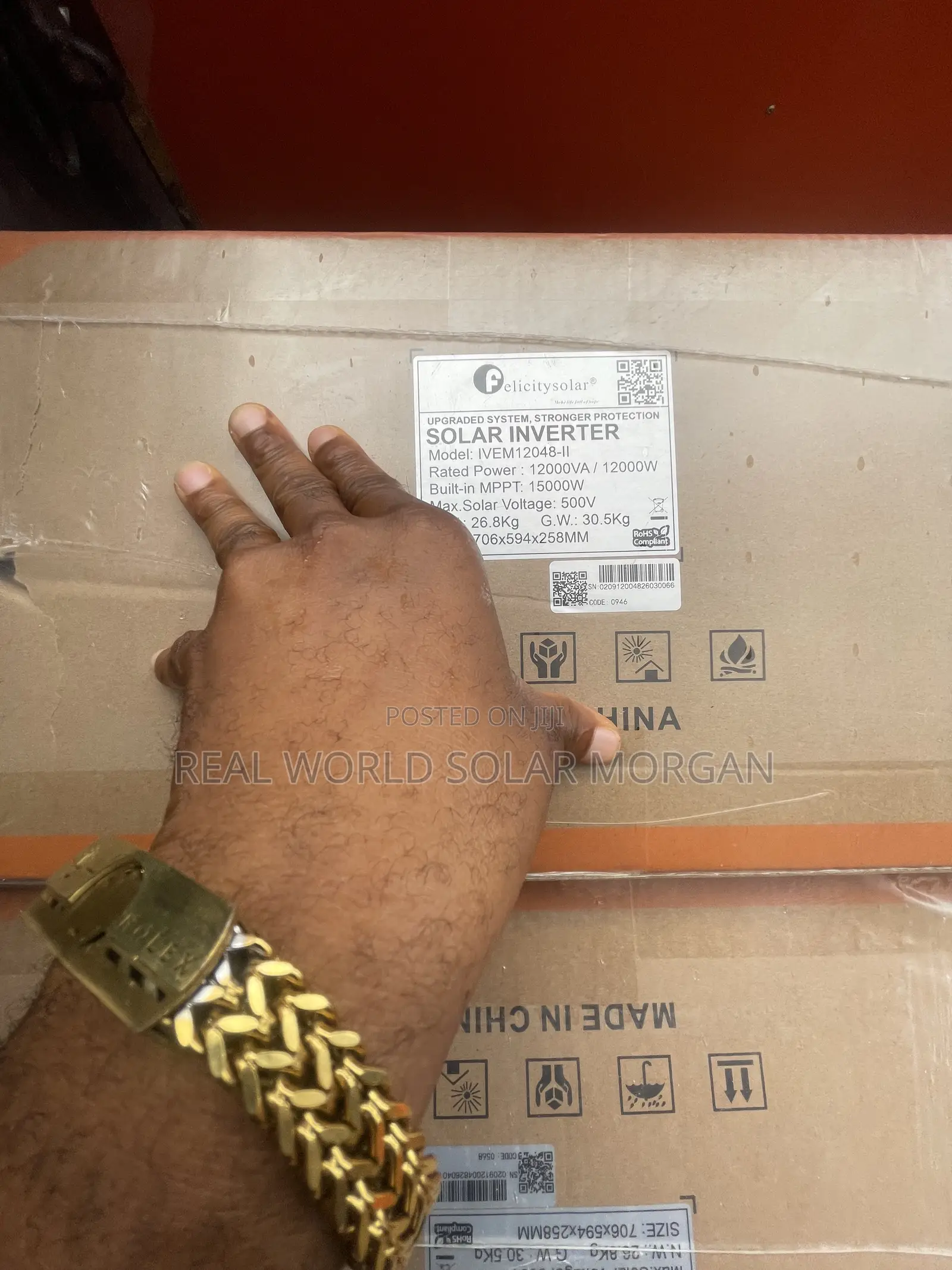 Ivem 12kva Felicity Hybrid Solar Inverter