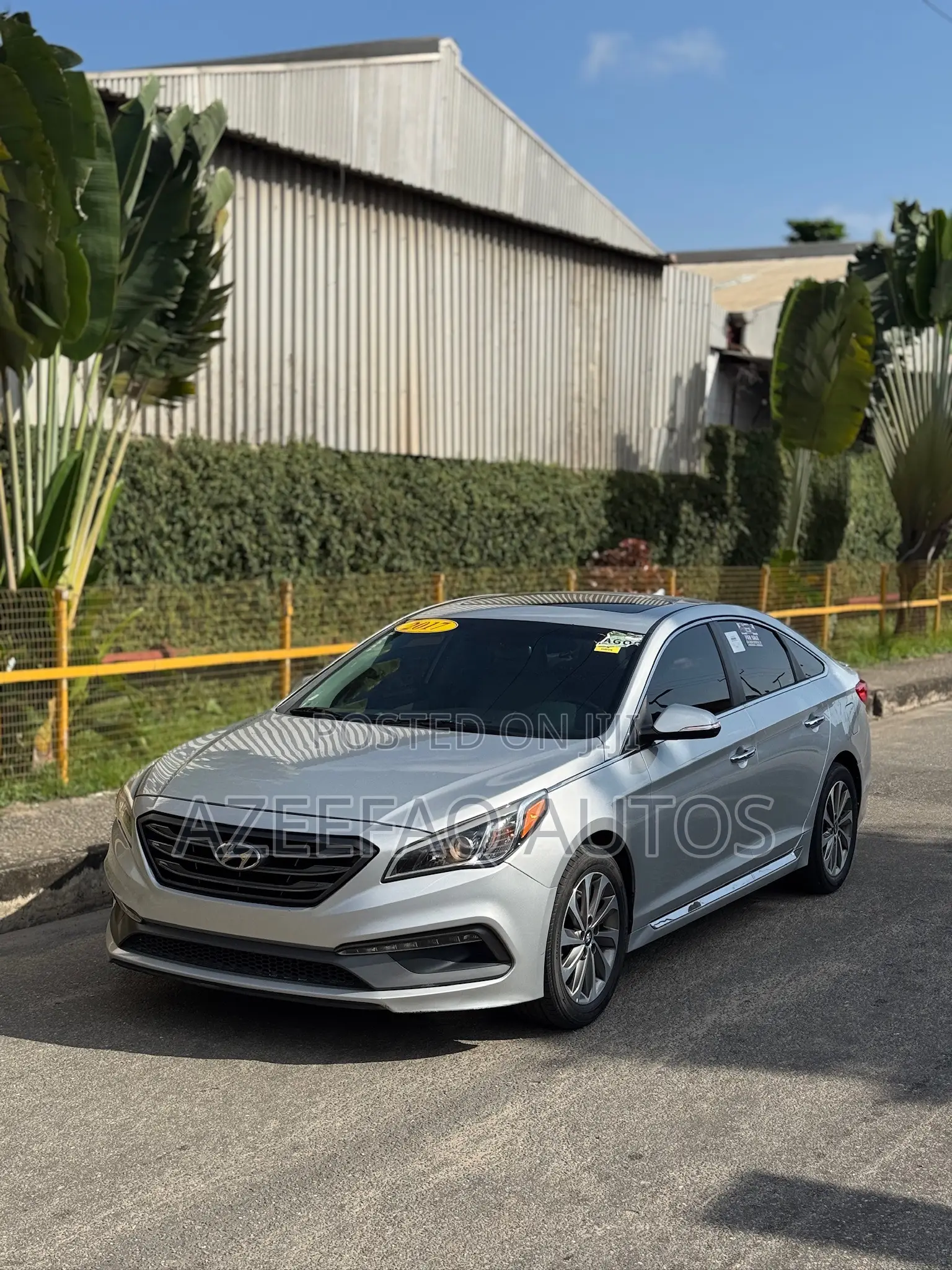 Hyundai Sonata Sport Sedan FWD (2.4L 4cyl 6A) 2017 Silver