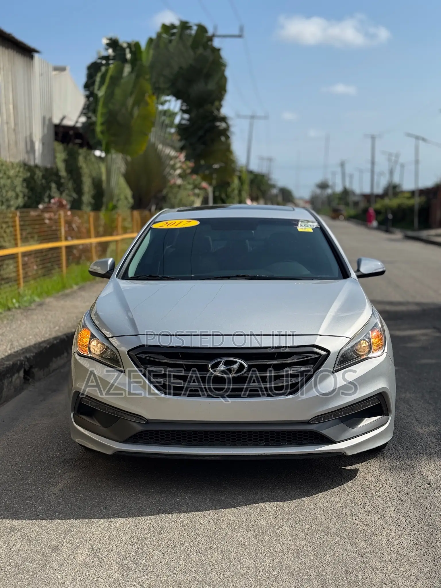 Hyundai Sonata Sport Sedan FWD (2.4L 4cyl 6A) 2017 Silver