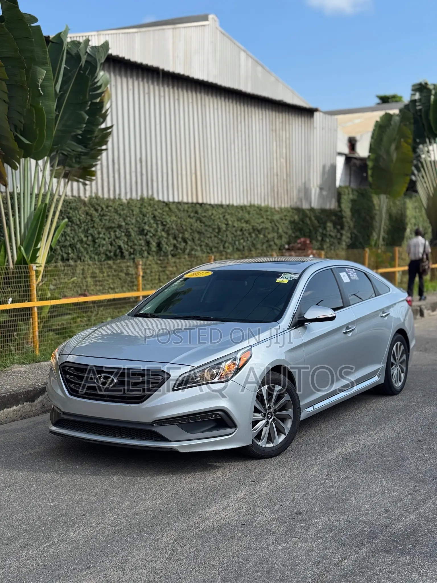 Hyundai Sonata Sport Sedan FWD (2.4L 4cyl 6A) 2017 Silver