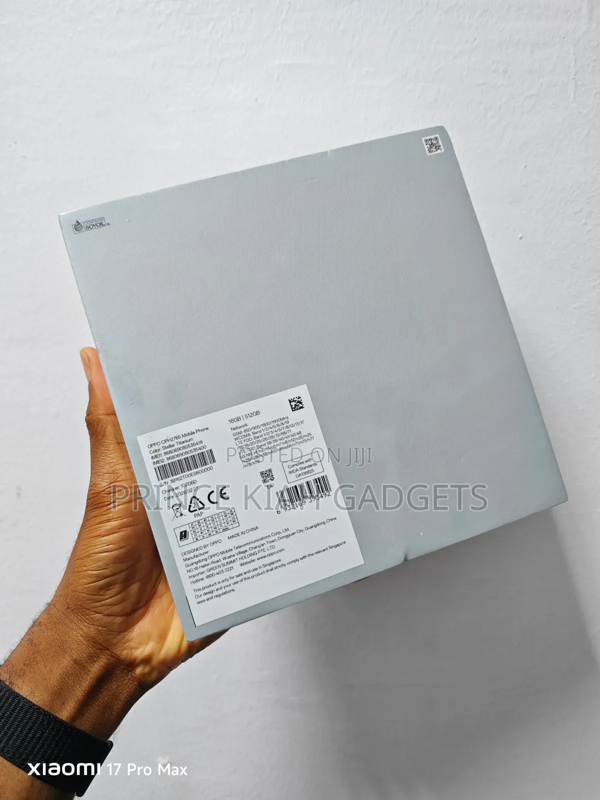 New Oppo Find N6 512 GB Black