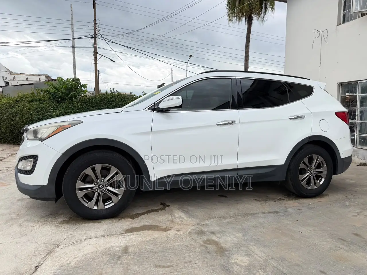 Hyundai Santa Fe 2014 White