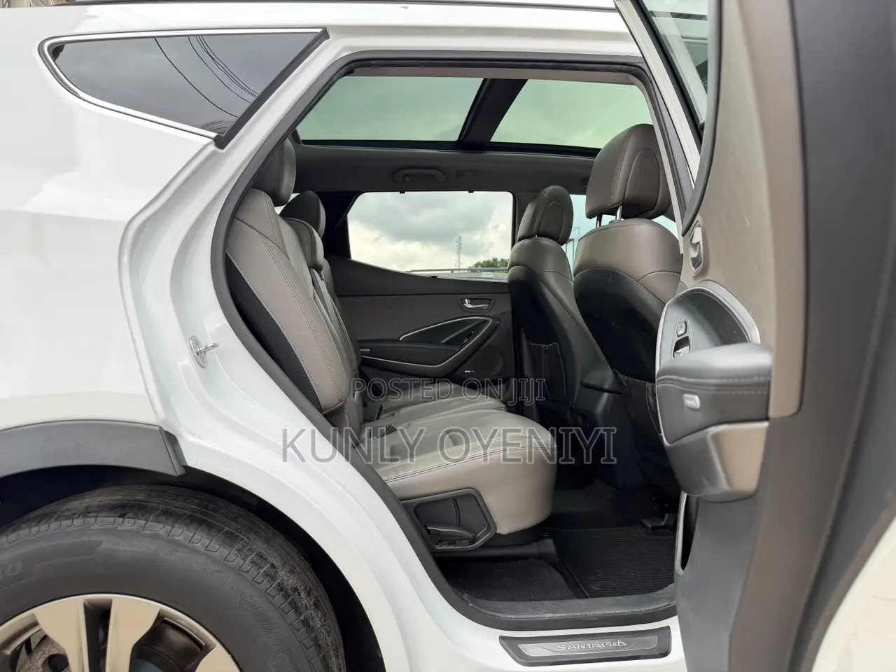 Hyundai Santa Fe 2014 White