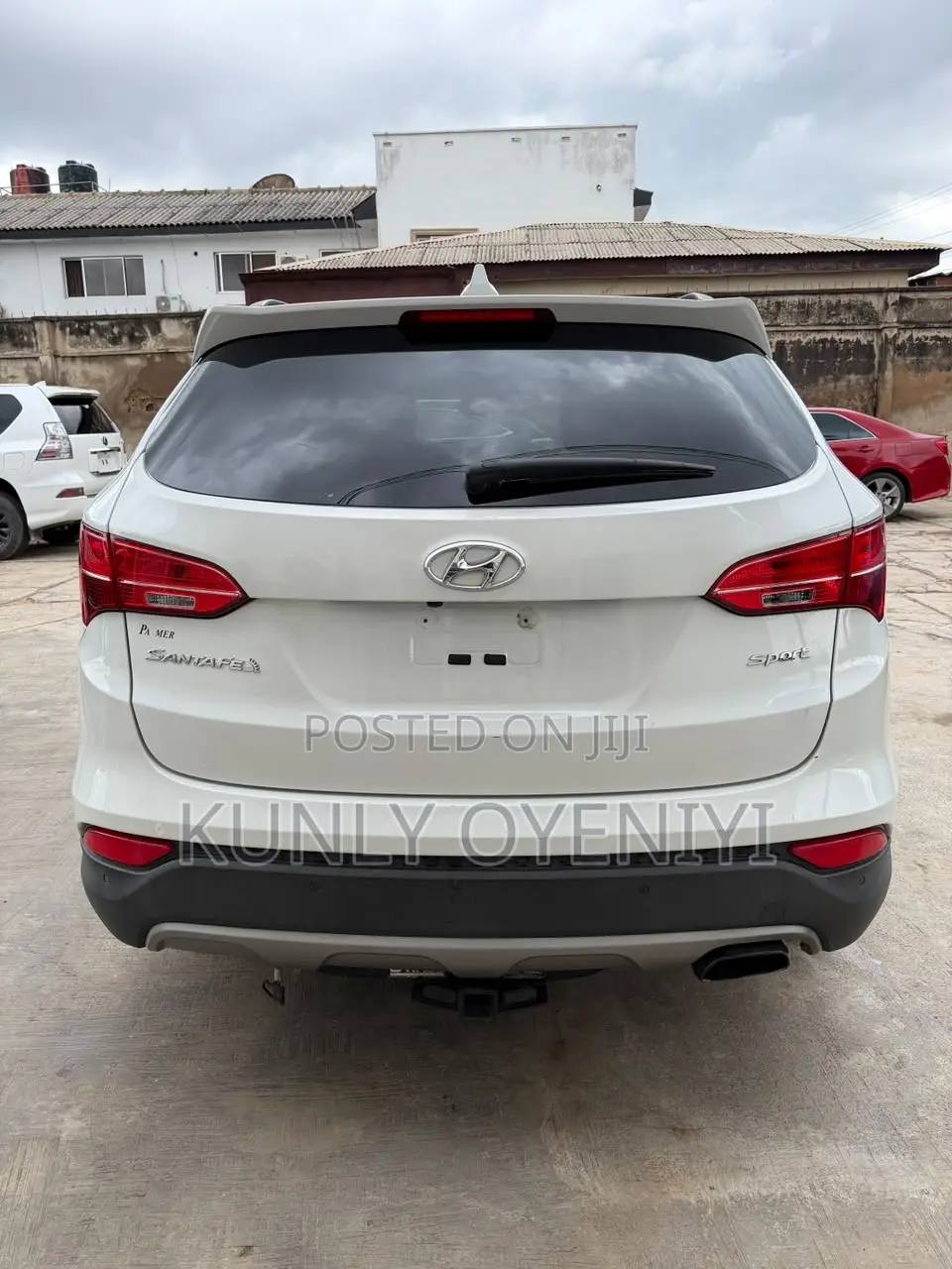 Hyundai Santa Fe 2014 White