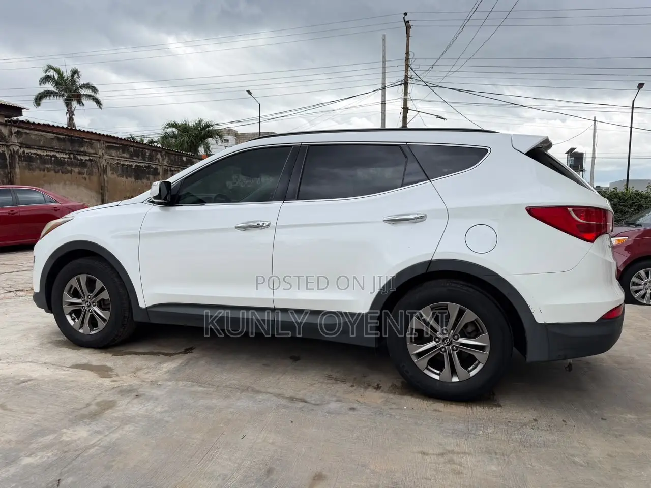 Hyundai Santa Fe 2014 White