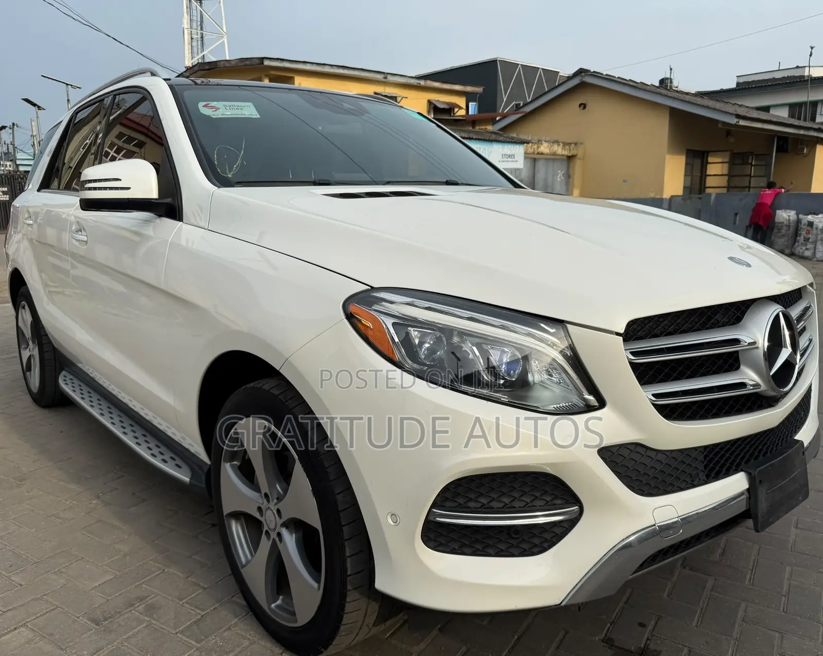 Mercedes-Benz GLE-Class GLE 350d 4MATIC 2017 White