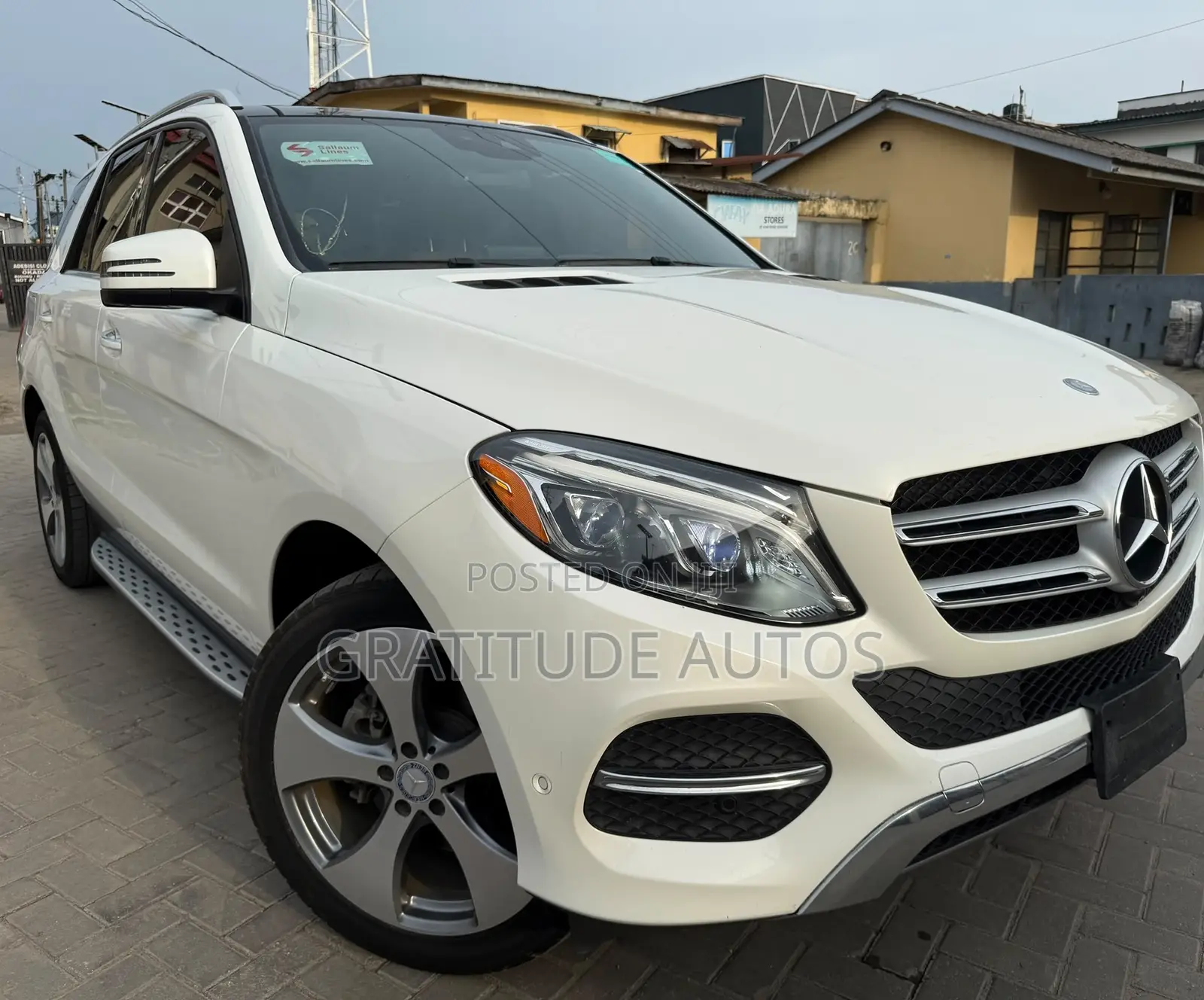 Mercedes-Benz GLE-Class GLE 350d 4MATIC 2017 White