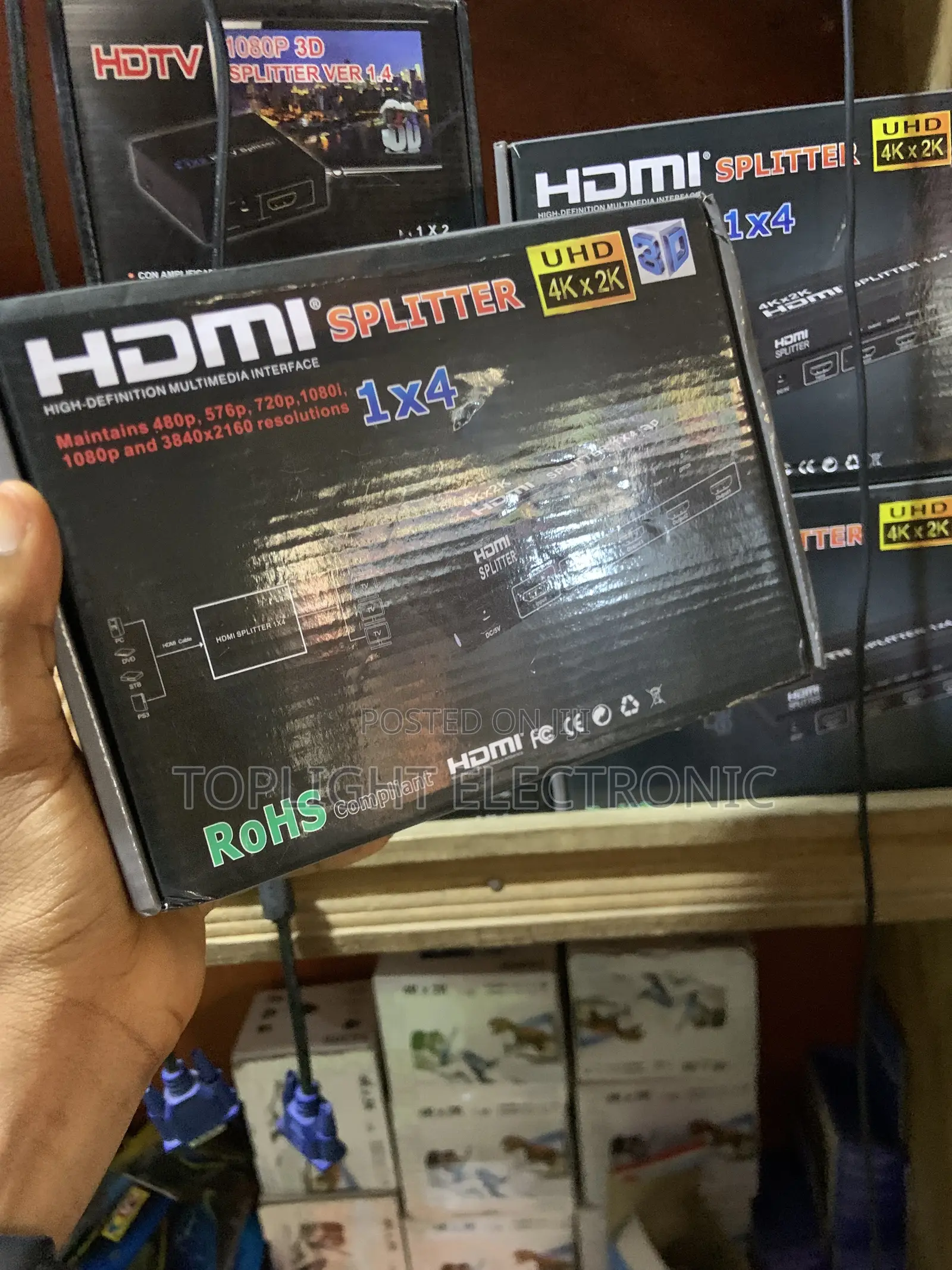  Hdmi Splitter 4 Way