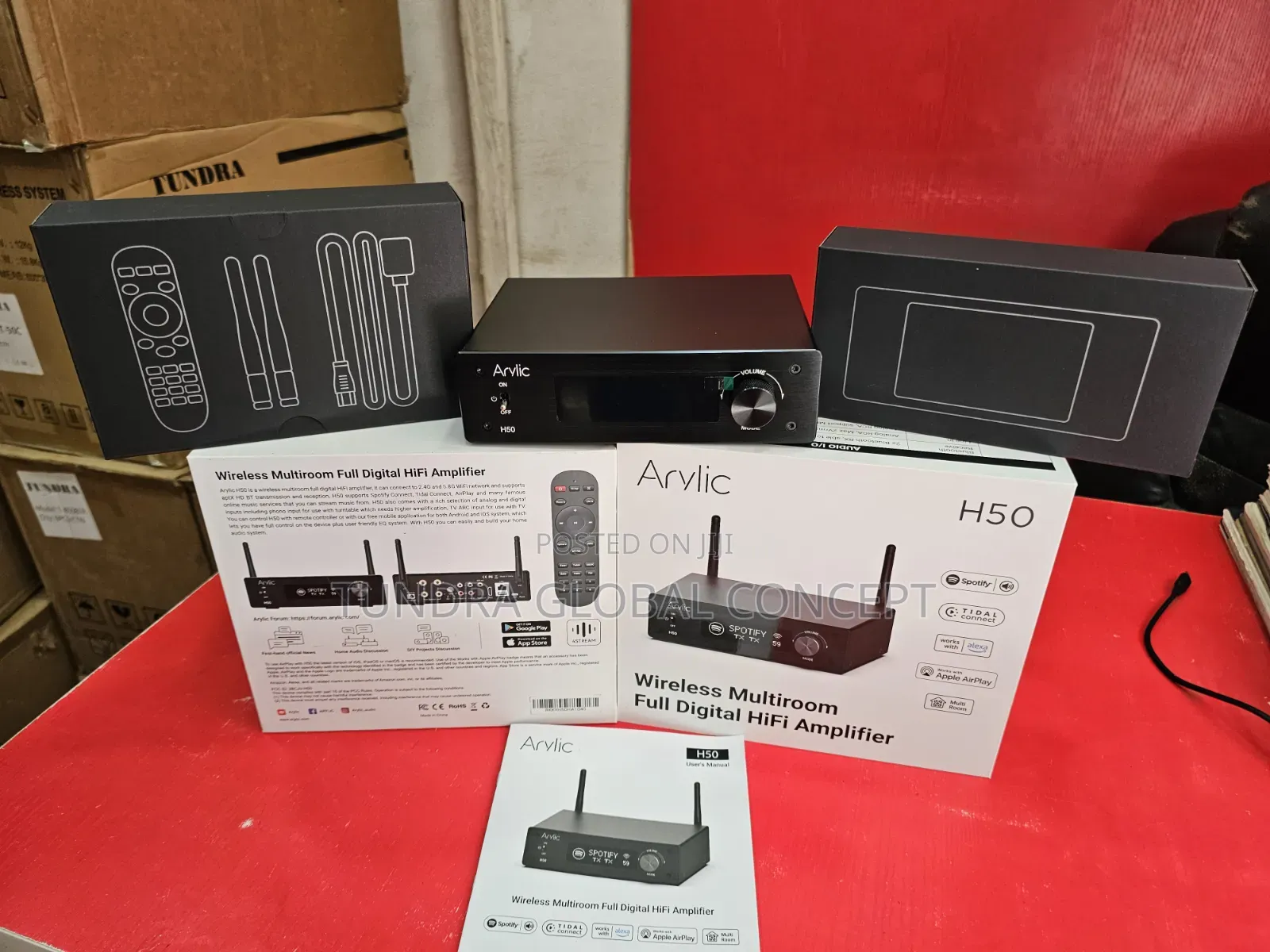 Arylic Wireless Streaming Amplifier H50