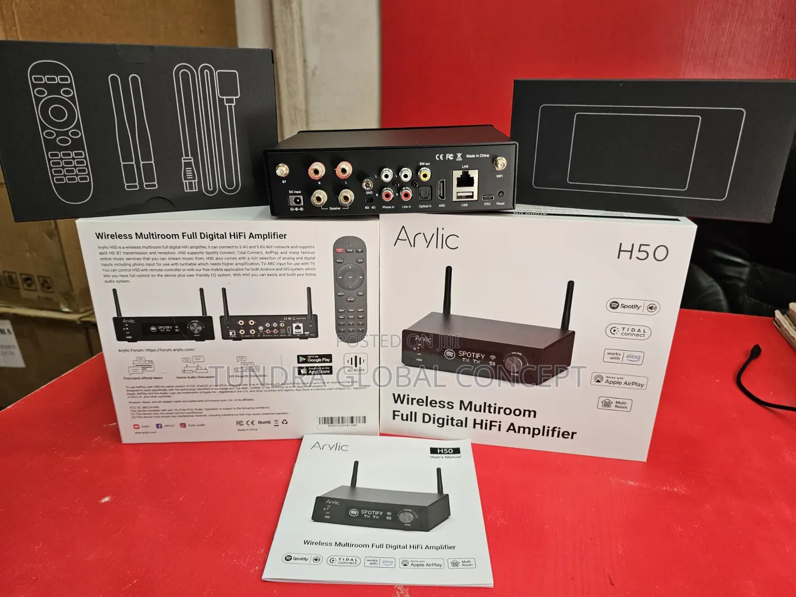Arylic Wireless Streaming Amplifier H50