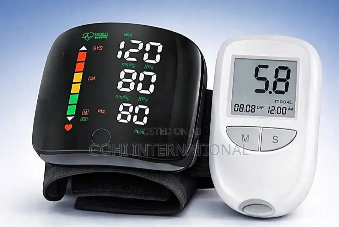 Blood Sugar Monitor Blood Pressure Monitor
