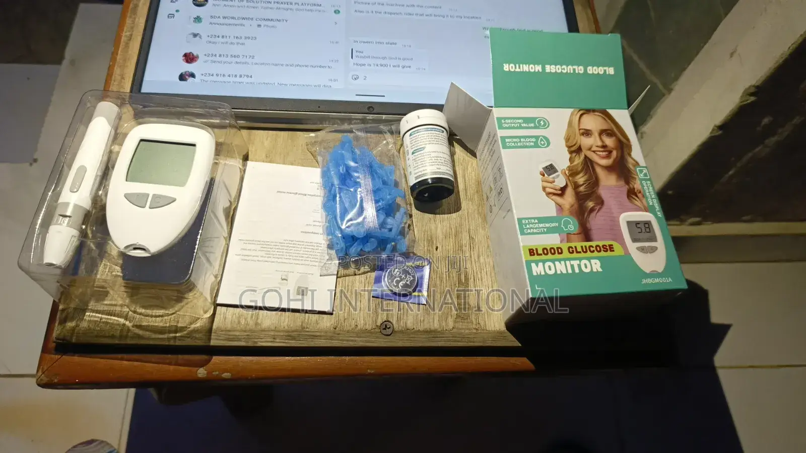 Blood Sugar Monitor Blood Pressure Monitor