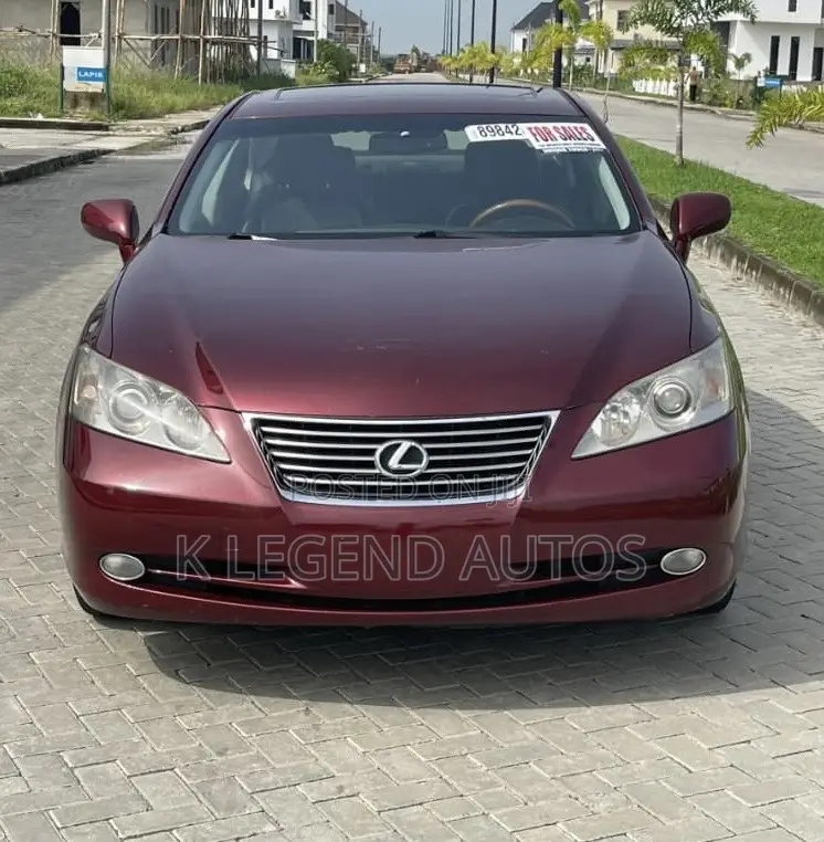 Lexus ES 350 2008 Red
