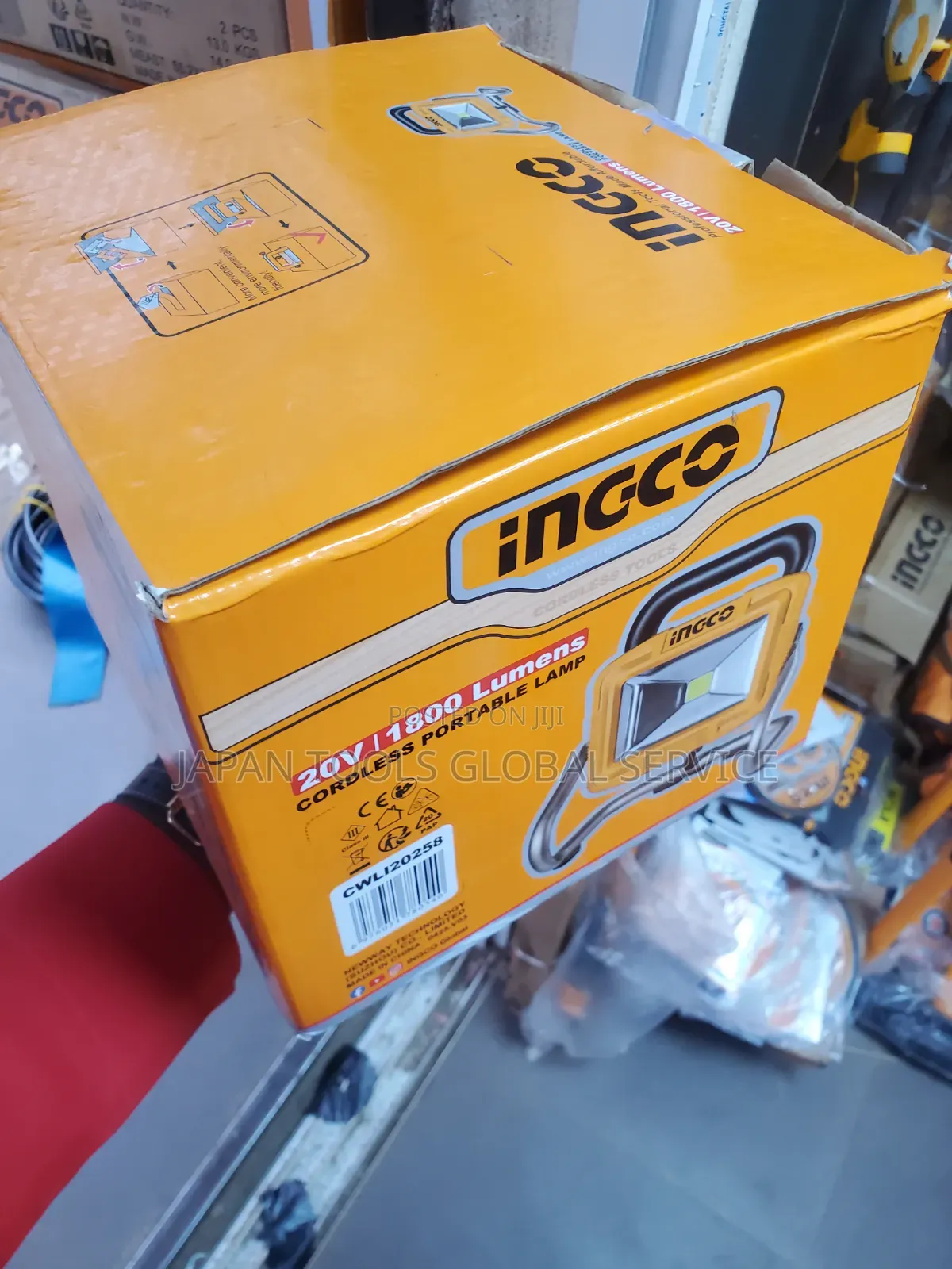 Ingco 20v Cordless Portable Lamp (Battery)
