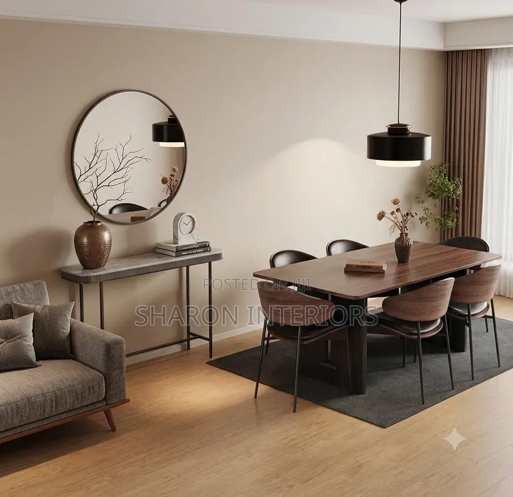 Wooded Top Dining by 6