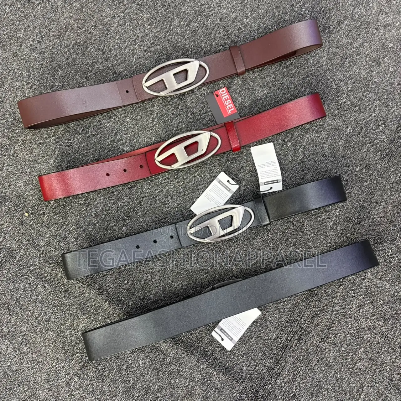 Original 100% Diesel Leather Belts