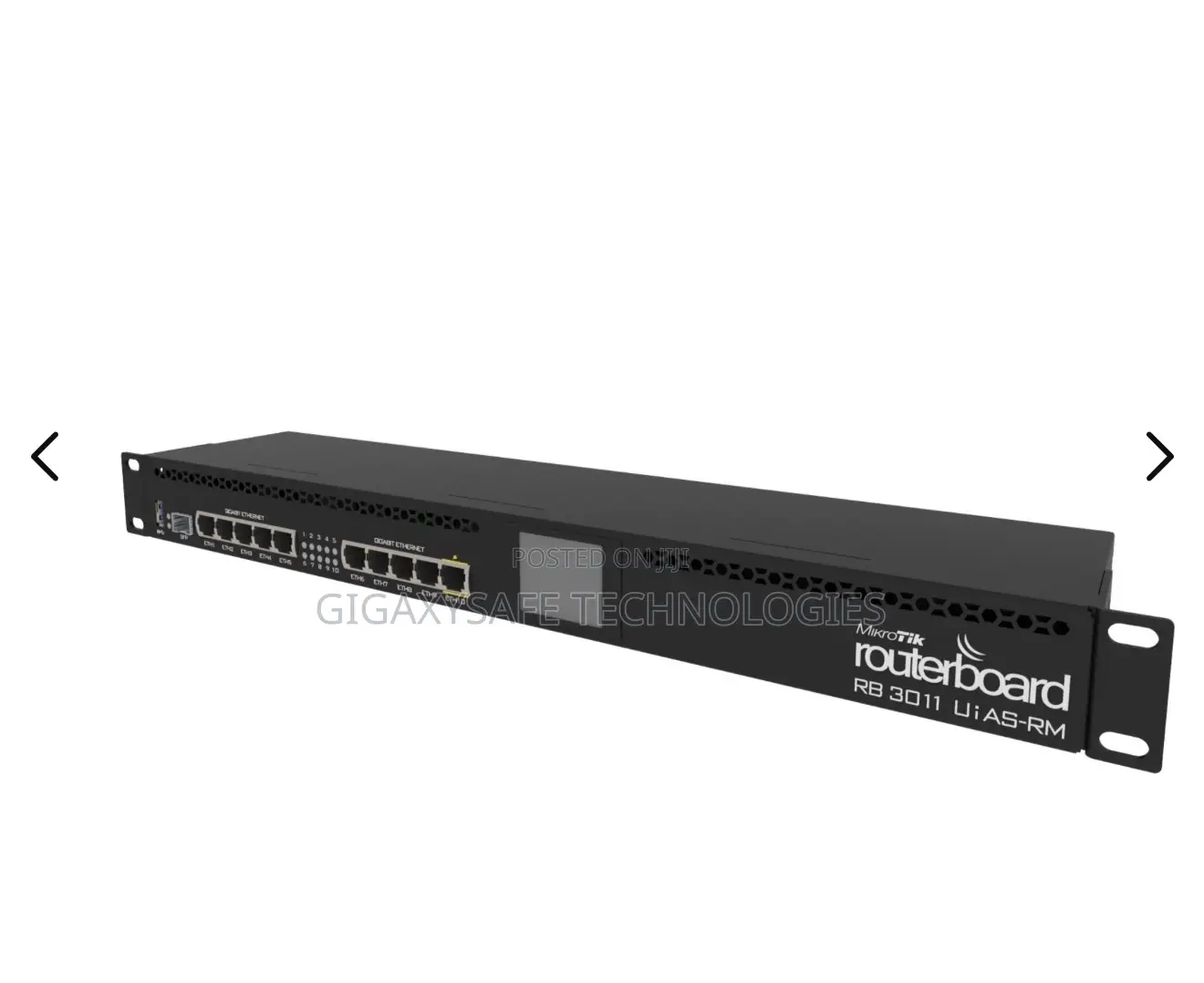 Rb3011uias-Rm, Mikrotik Rb3011 Series Router, 10xge/2x1.4ghz Cpu/1gb