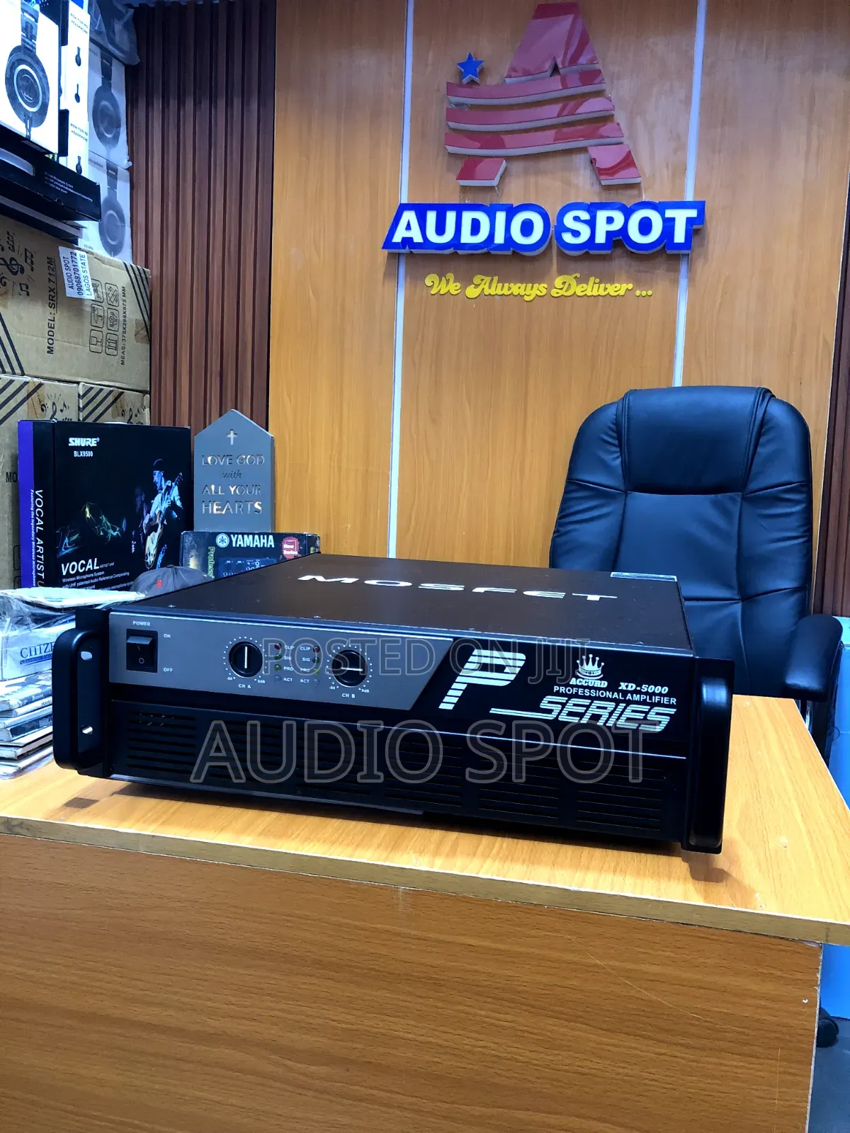 Original Accurd Xd-5000 Professional Power Amplifier