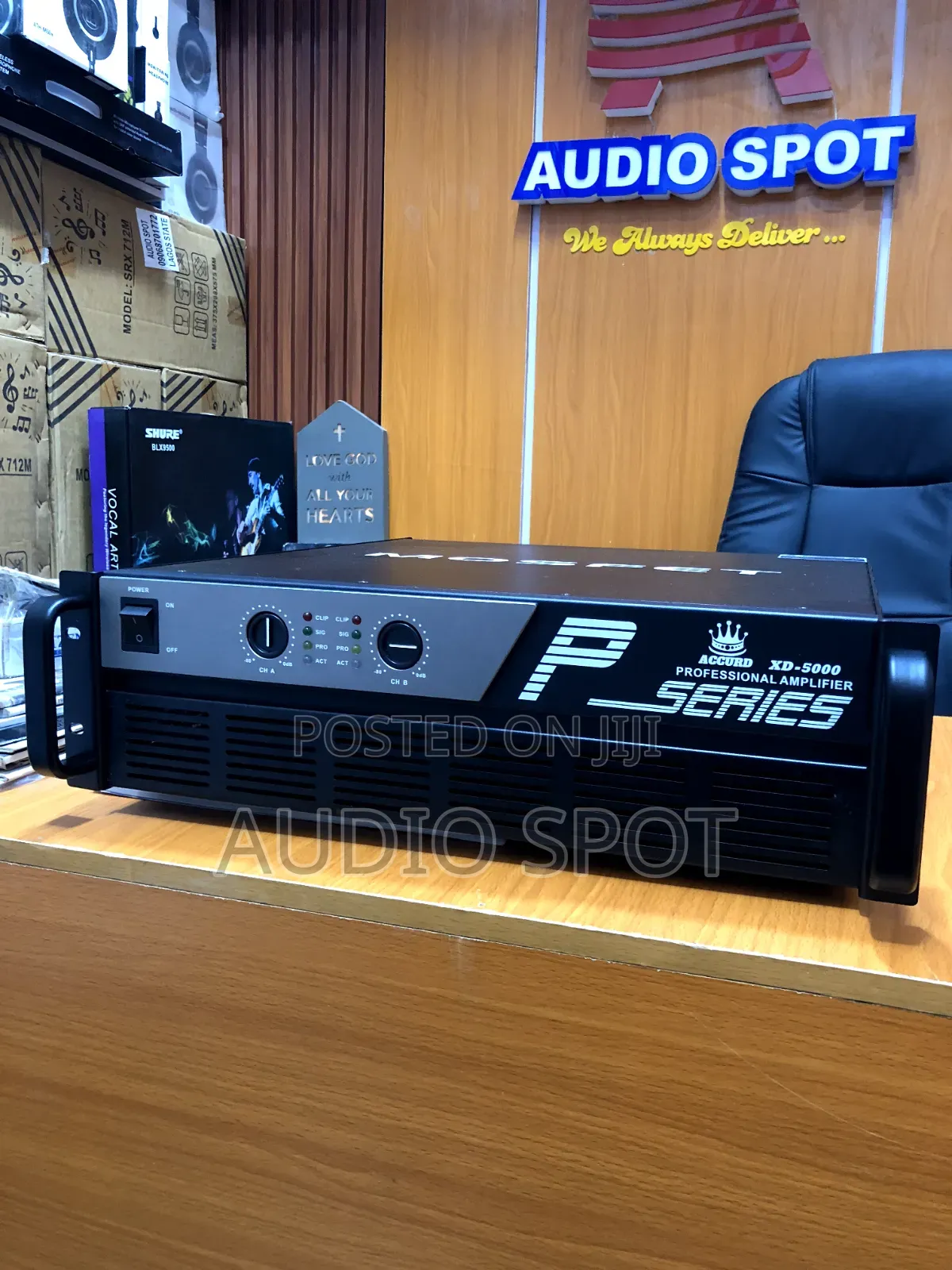 Original Accurd Xd-5000 Professional Power Amplifier