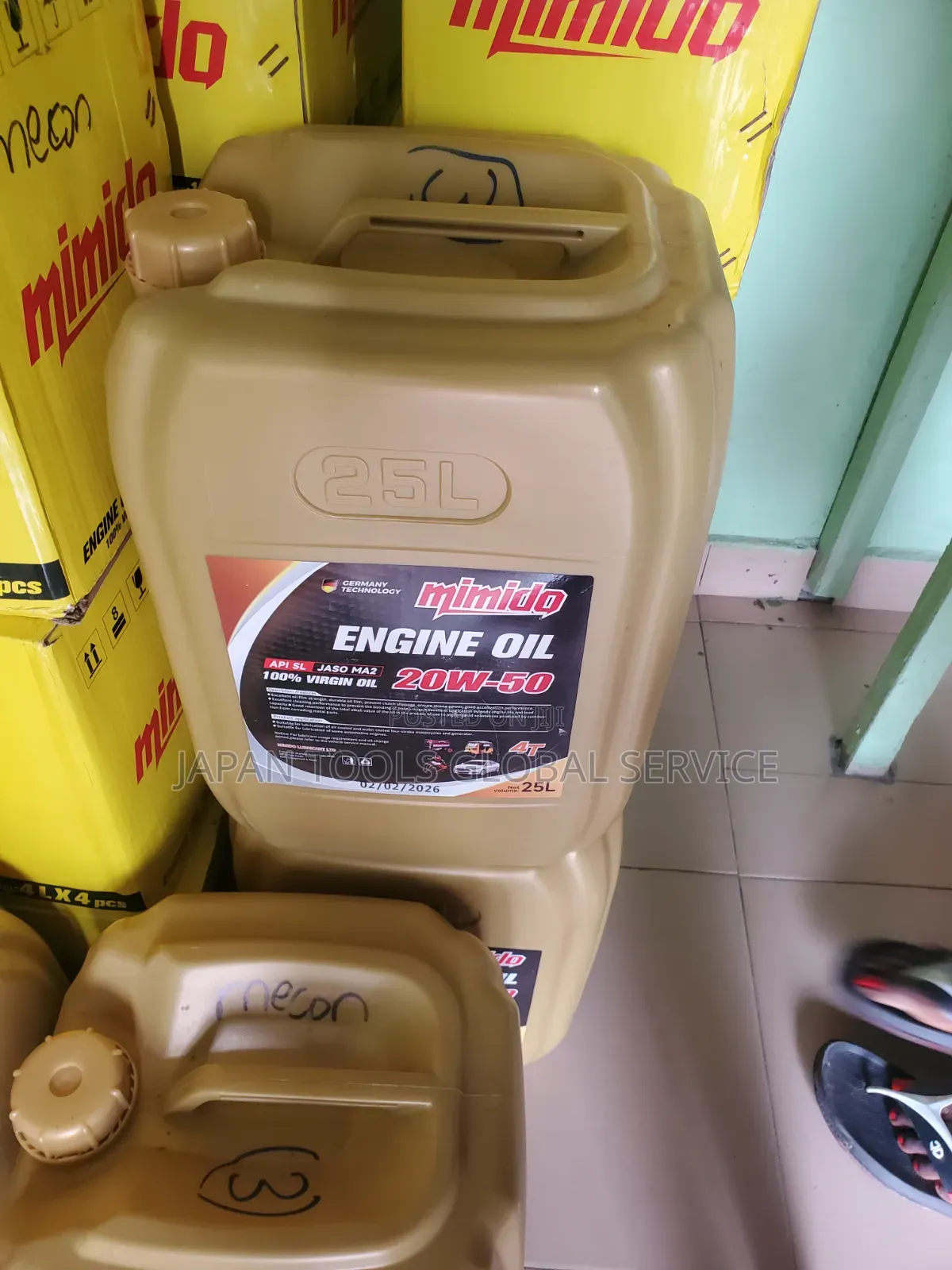 Mimido Engine Oil 20w-50 (25liters)